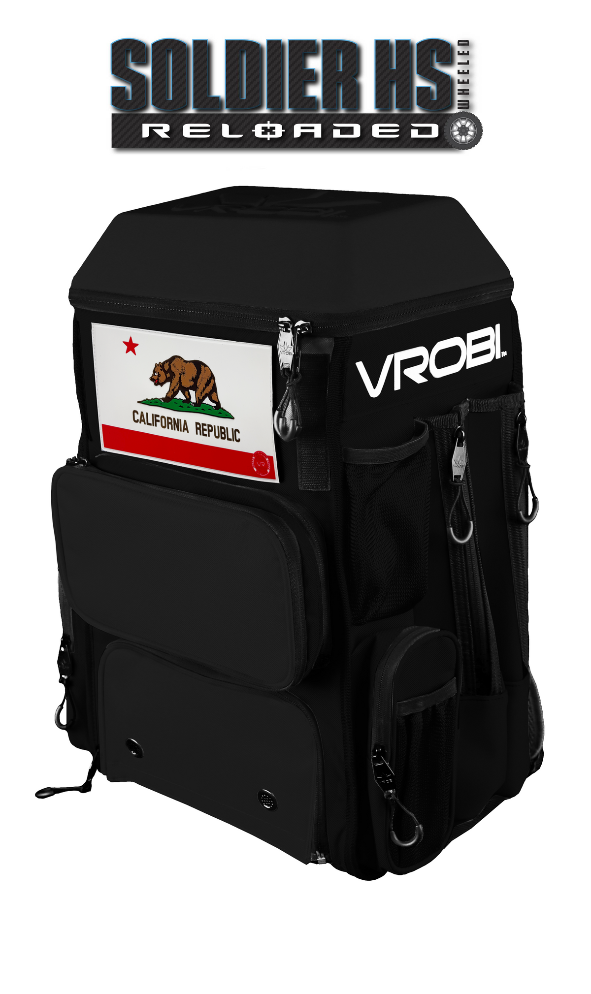 SOLDIER HS RELOADED ONE NATION STATE SERIES WHEELED BAG