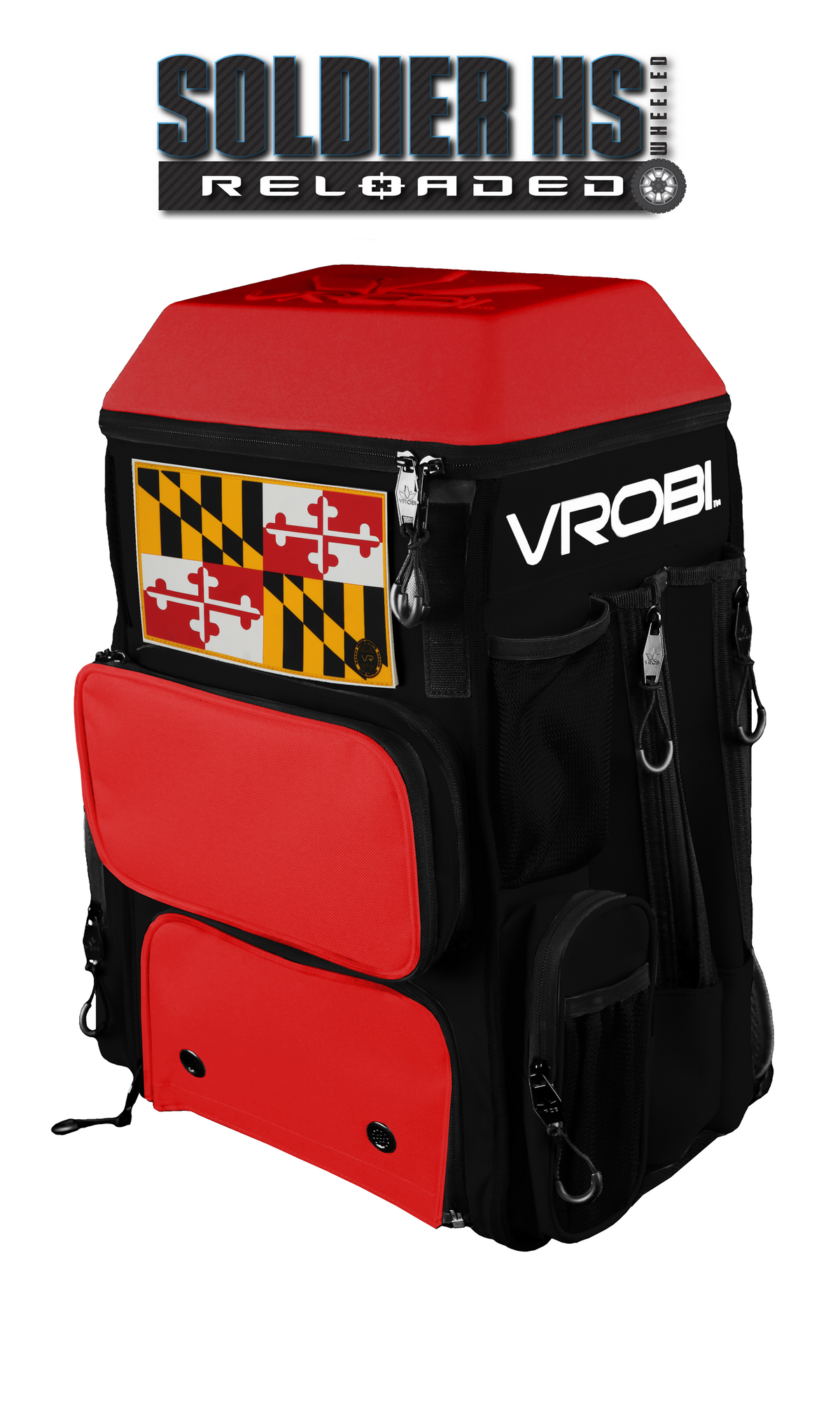 SOLDIER HS RELOADED ONE NATION STATE SERIES WHEELED BAG