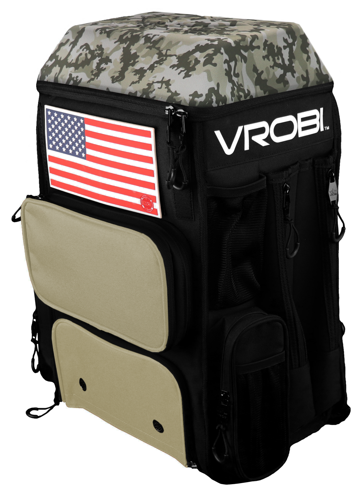 SOLDIER HS RELOADED ONE NATION ARMY WOODLAND CAMO BATPACK