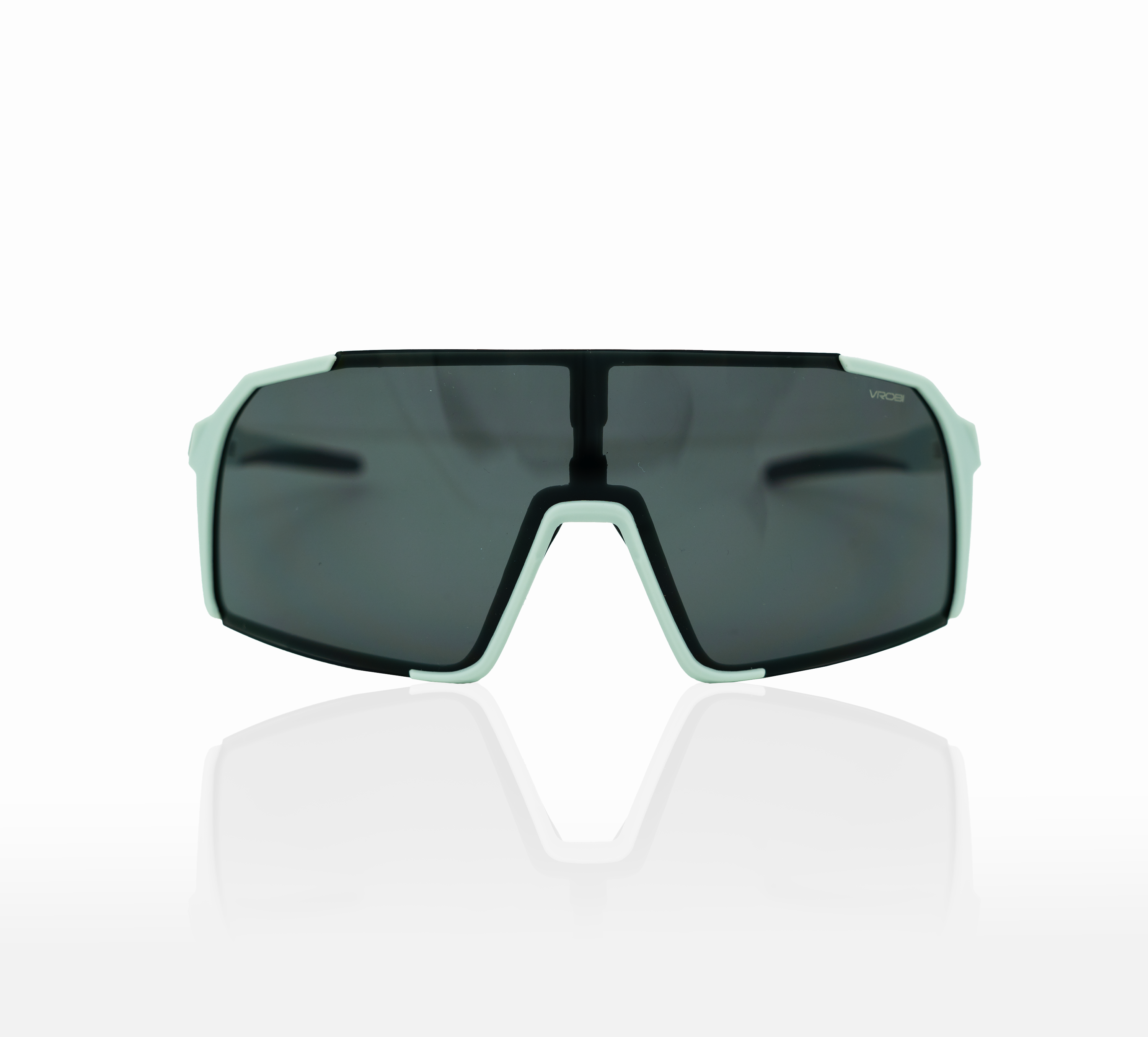 VROBI Battleship Grey Baseball/Softball Sunglasses with smoke grey lens