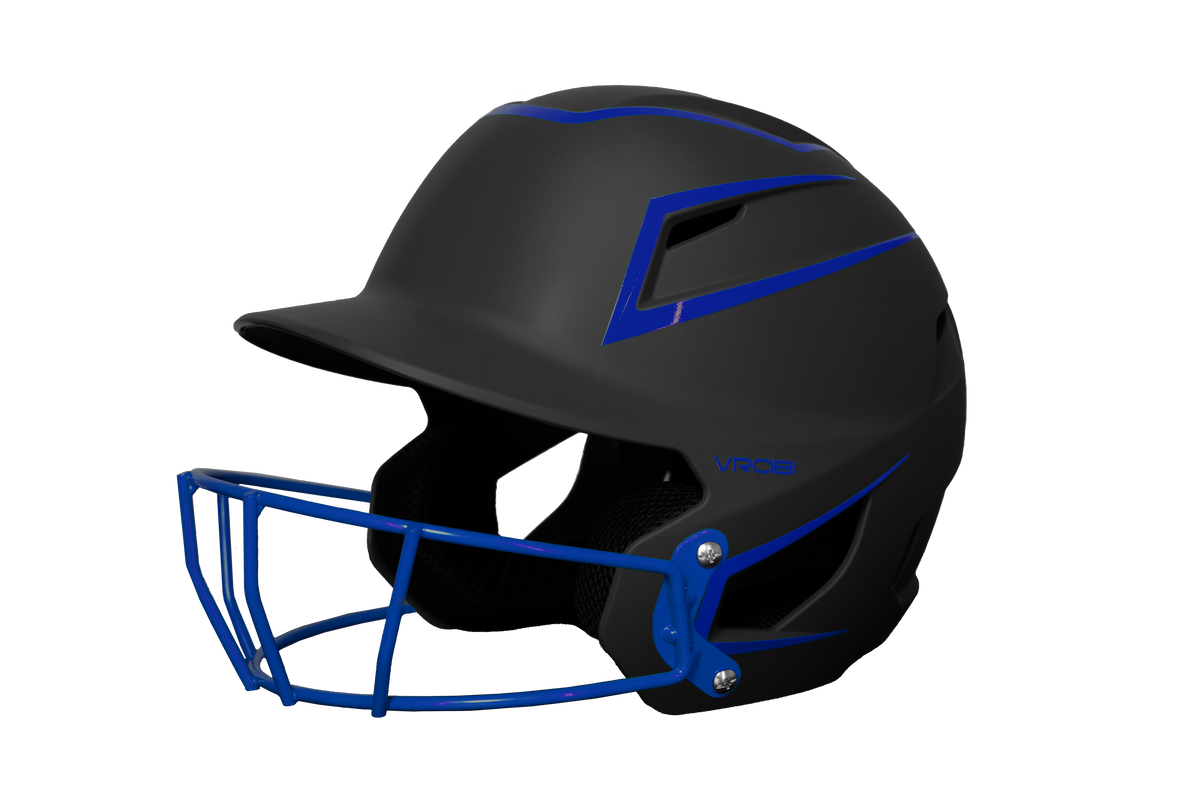 Arsenal Fastpitch Softball Batting Helmet- Two-Tone- Black