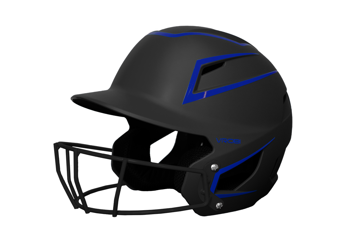 Arsenal Fastpitch Softball Batting Helmet- Two-Tone- Black