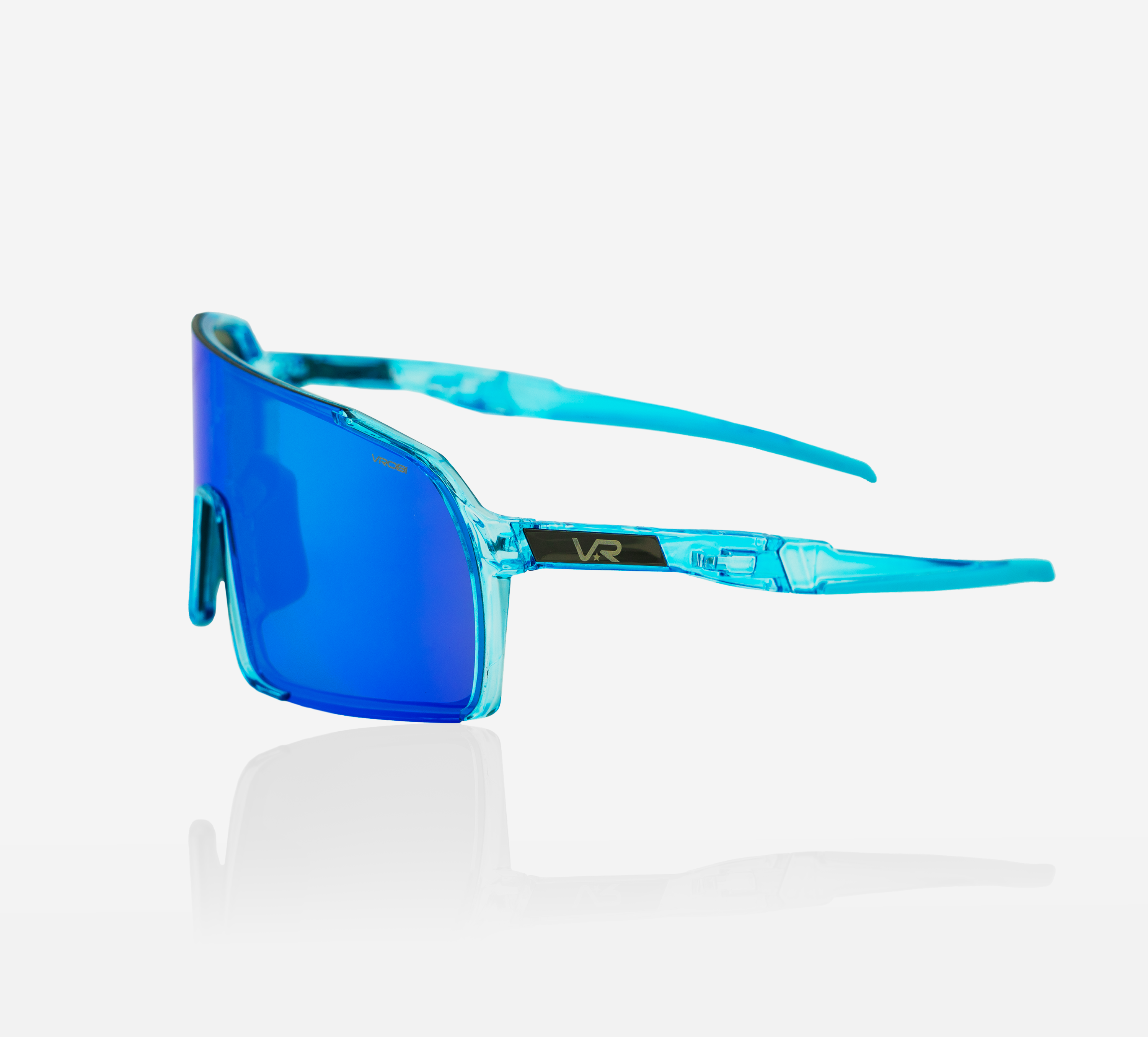 VROBI Ice Blue Baseball/Softball Sunglasses with Blue Lens