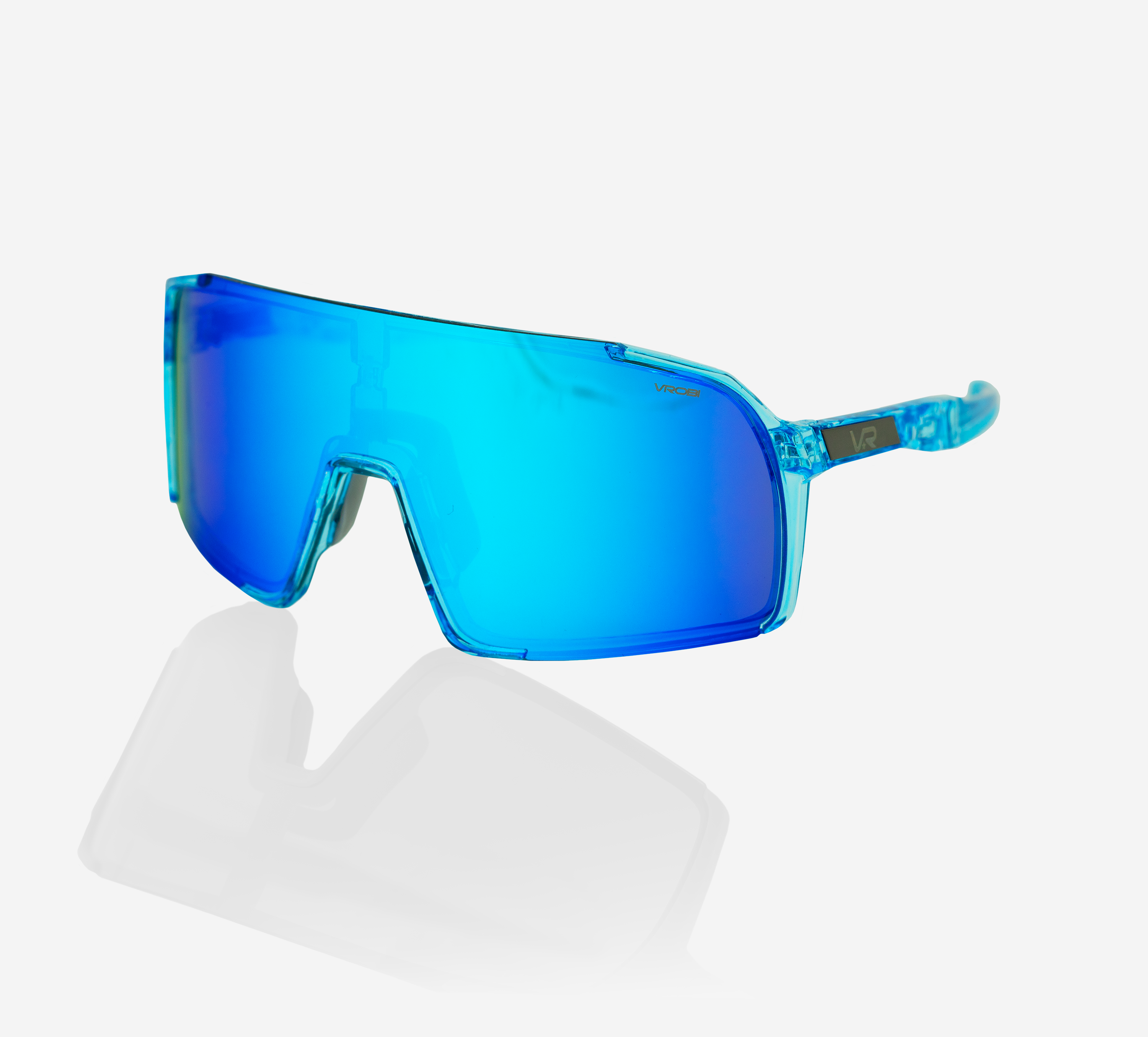 VROBI Ice Blue Baseball/Softball Sunglasses with Blue Lens