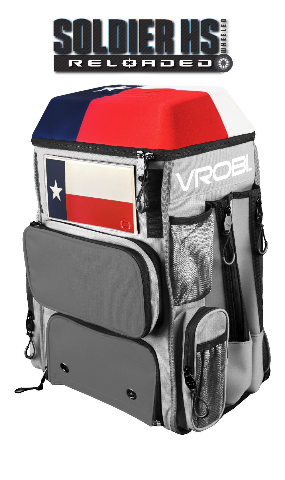 SOLDIER HS RELOADED ONE NATION LONE STAR EDITION WHEELED BAG