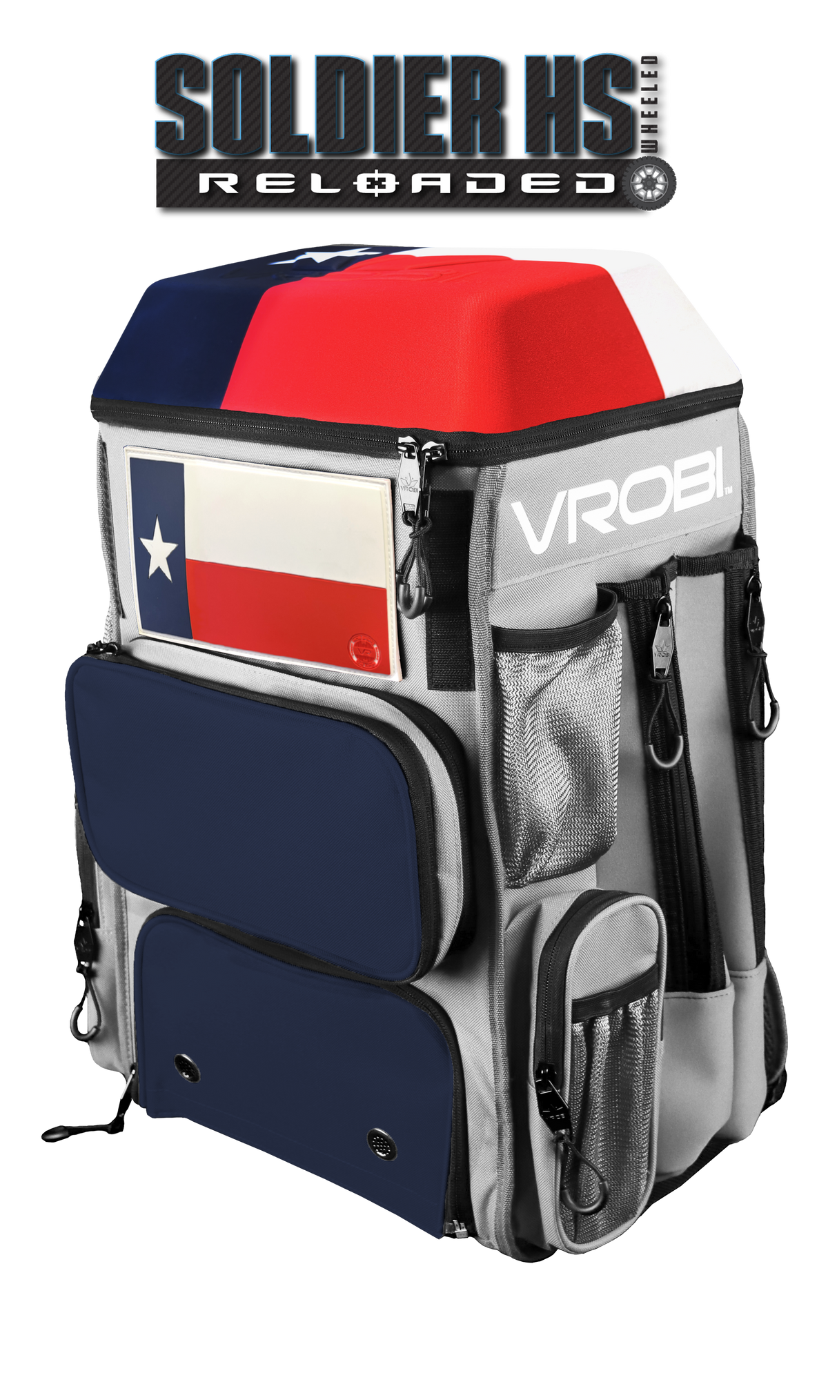 SOLDIER HS RELOADED ONE NATION LONE STAR EDITION WHEELED BAG