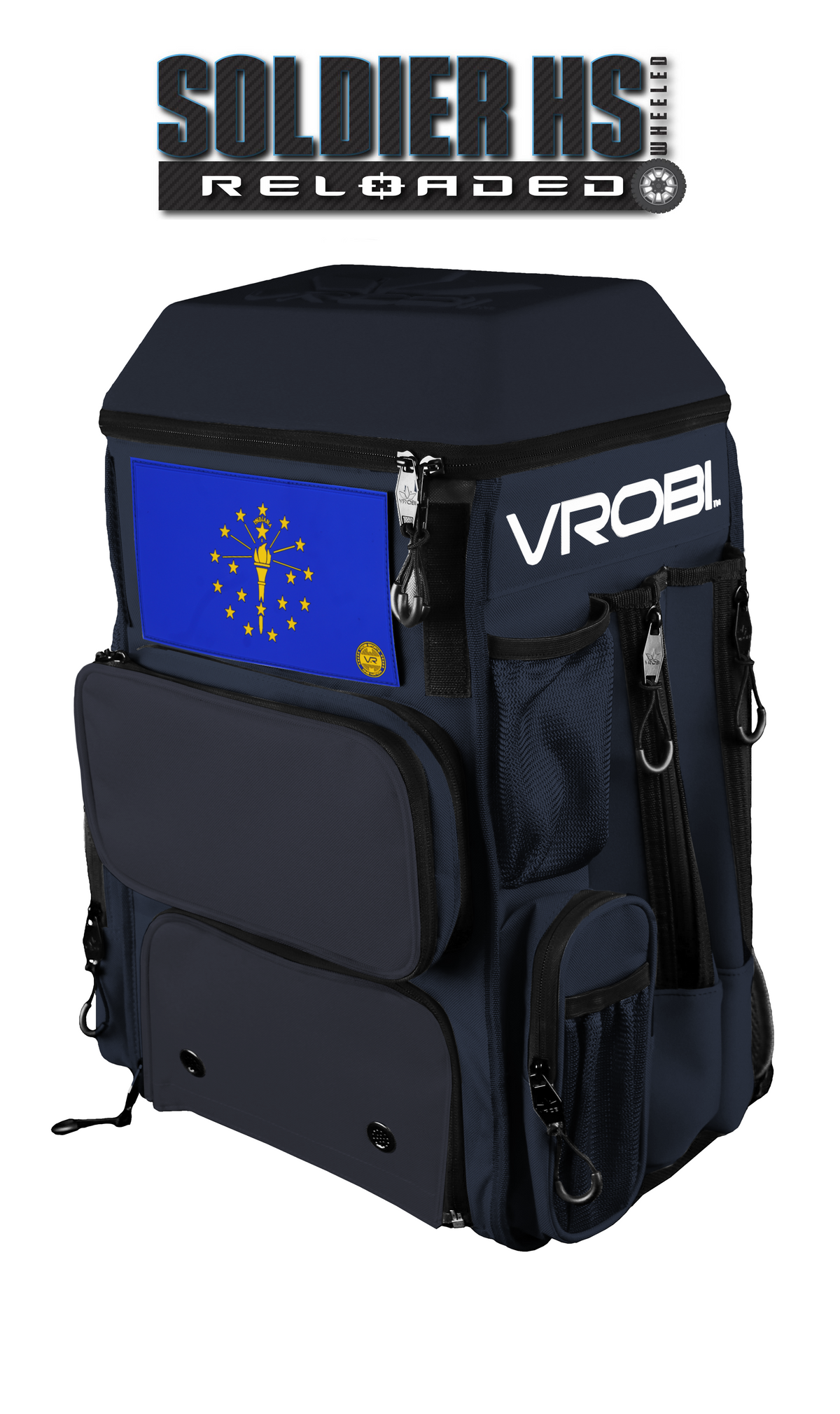 SOLDIER HS RELOADED ONE NATION STATE SERIES WHEELED BAG