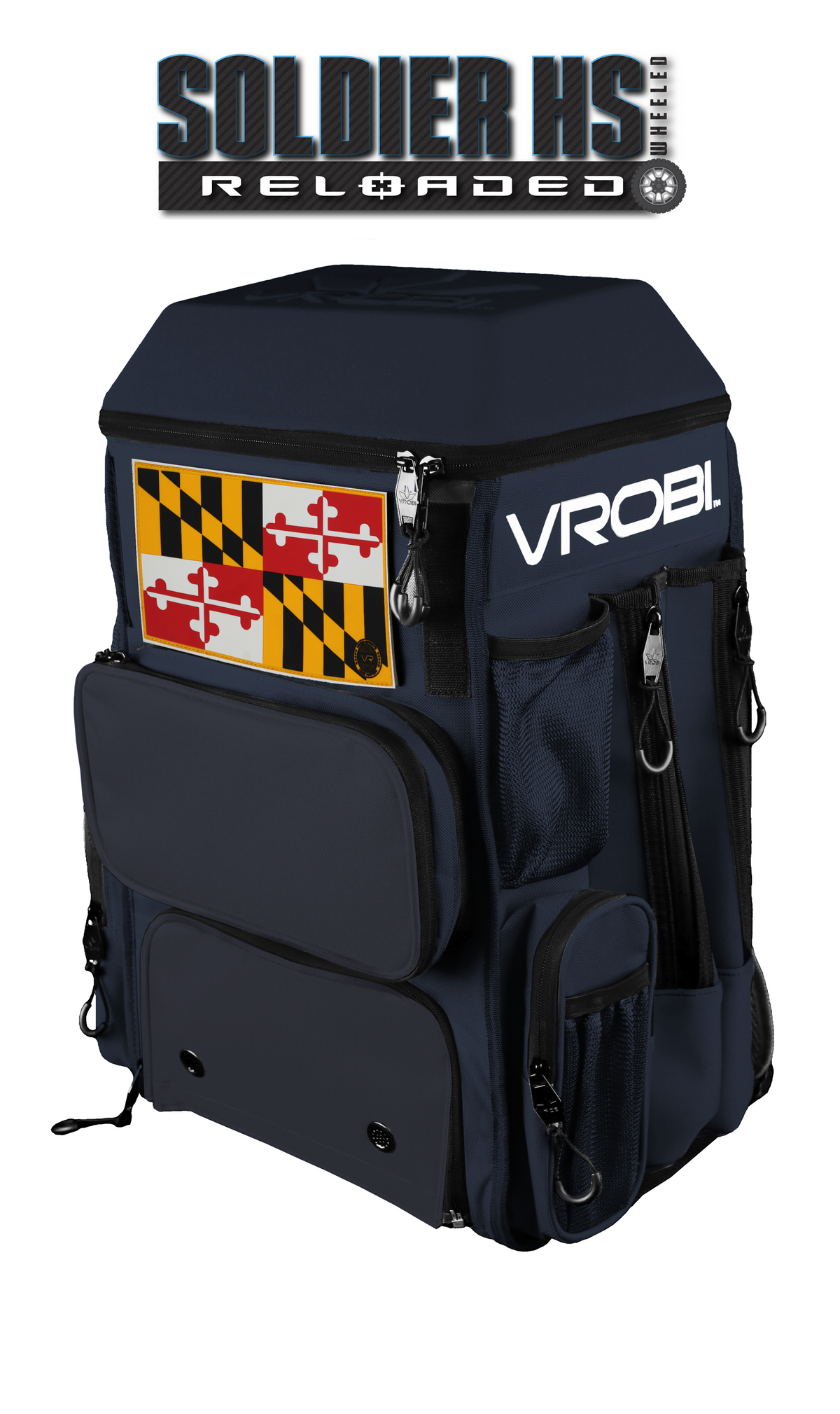 SOLDIER HS RELOADED ONE NATION STATE SERIES WHEELED BAG