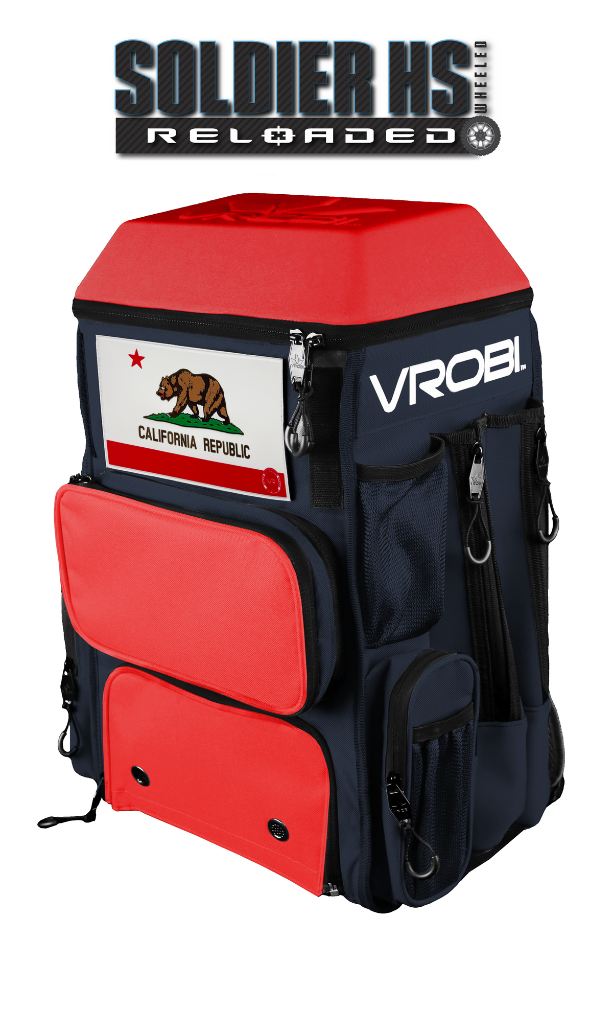 SOLDIER HS RELOADED ONE NATION STATE SERIES WHEELED BAG