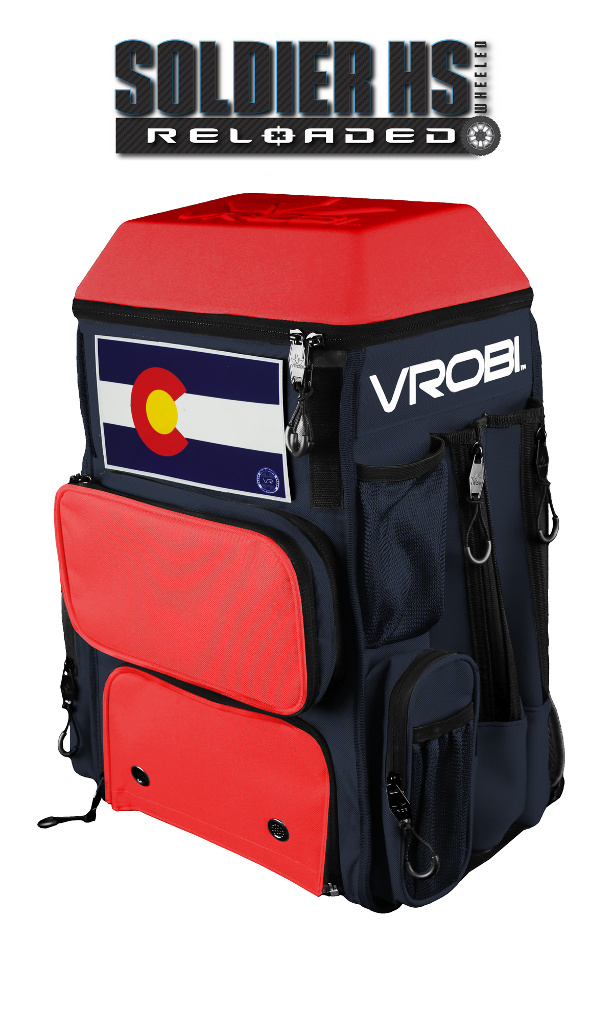 SOLDIER HS RELOADED ONE NATION STATE SERIES WHEELED BAG