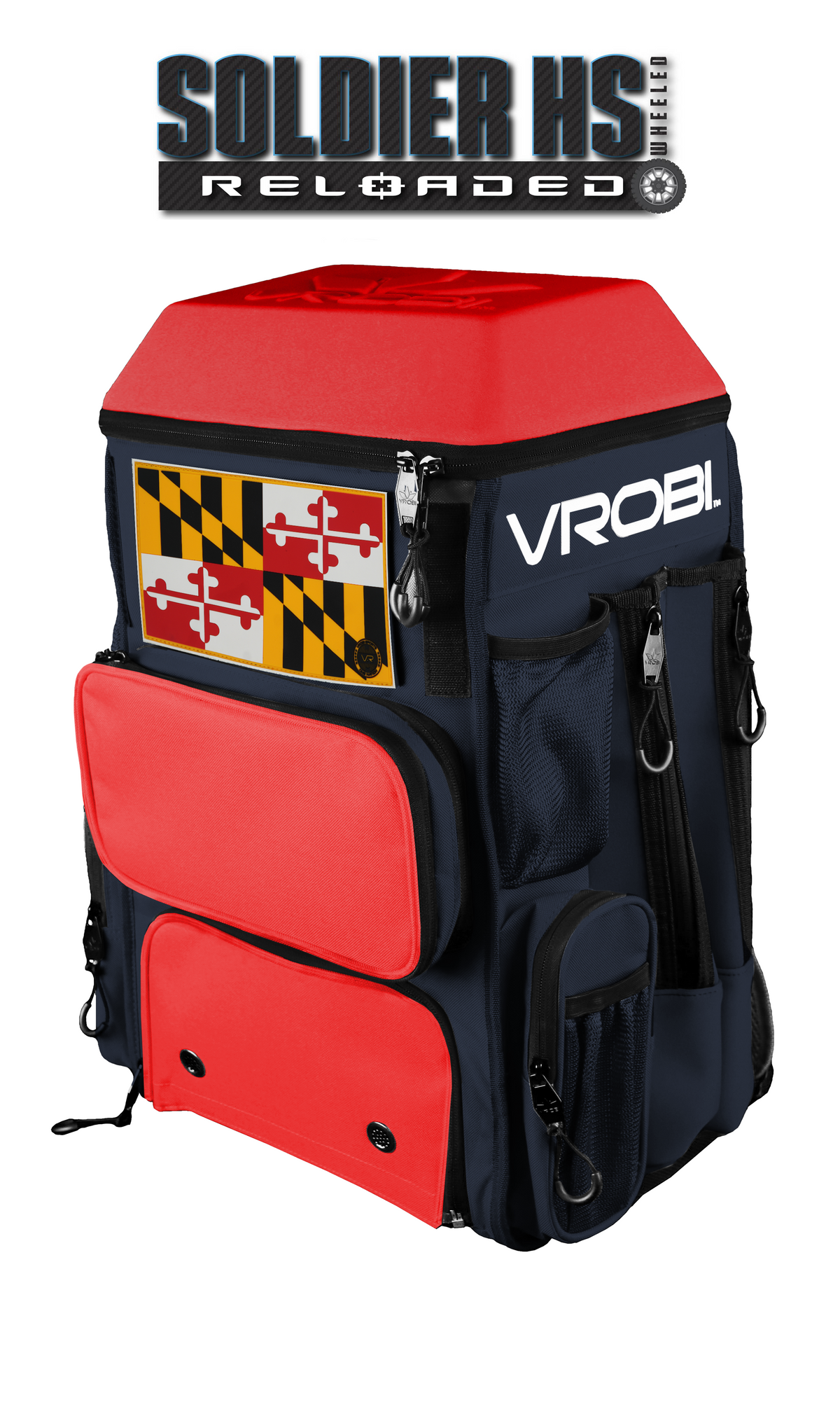 SOLDIER HS RELOADED ONE NATION STATE SERIES WHEELED BAG