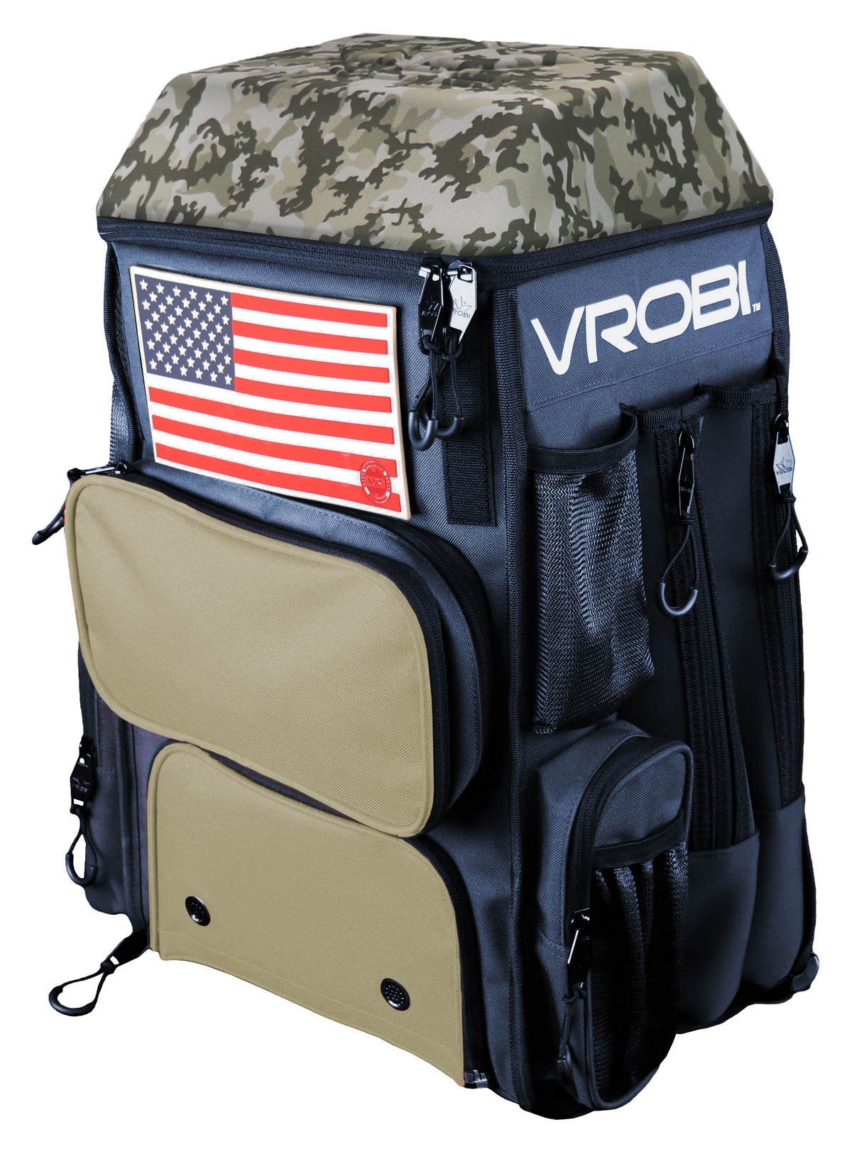 SOLDIER HS RELOADED ONE NATION ARMY WOODLAND CAMO BATPACK