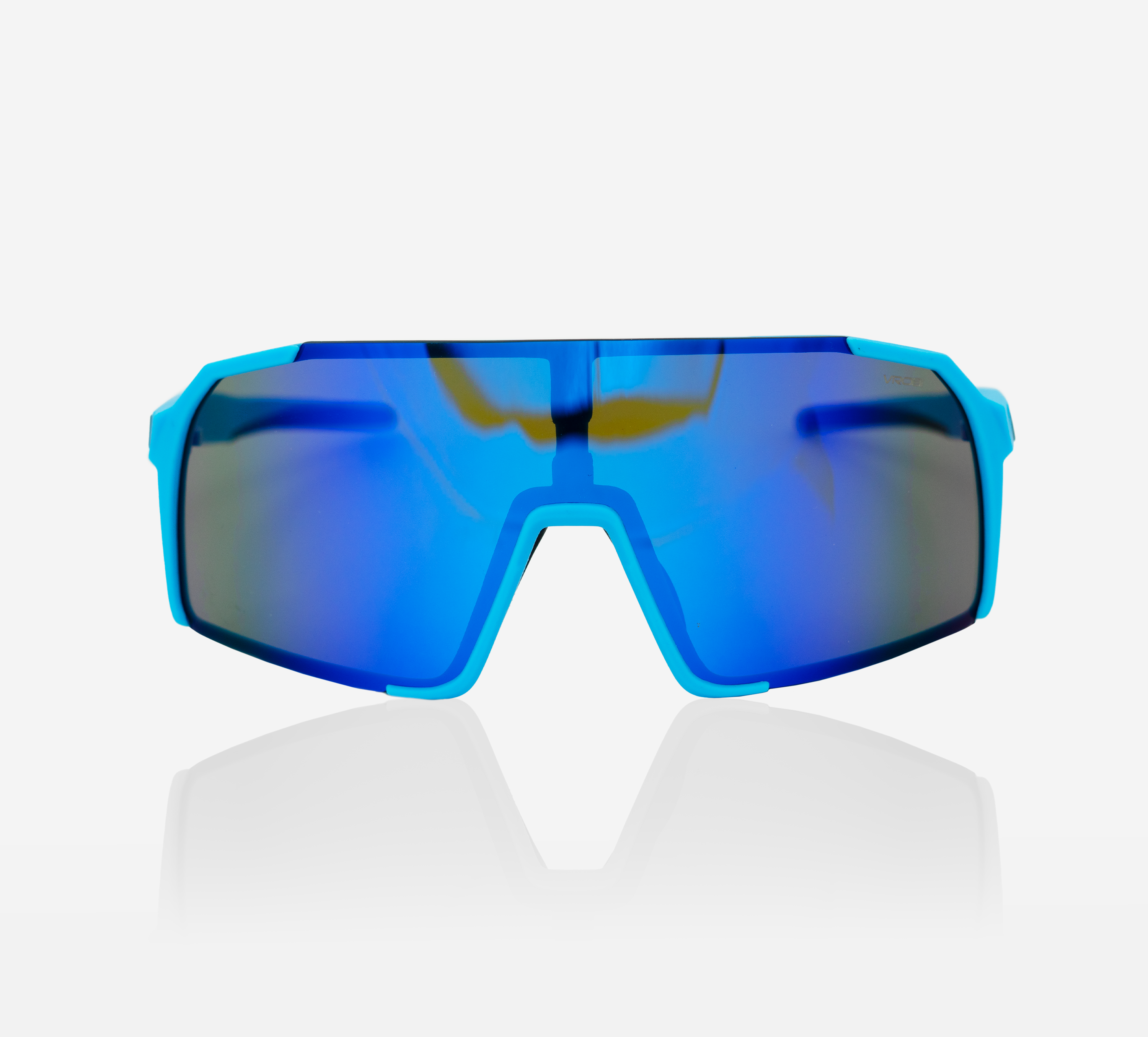 VROBI Ocean Blue Baseball/Softball Sunglasses with Blue Fade lens