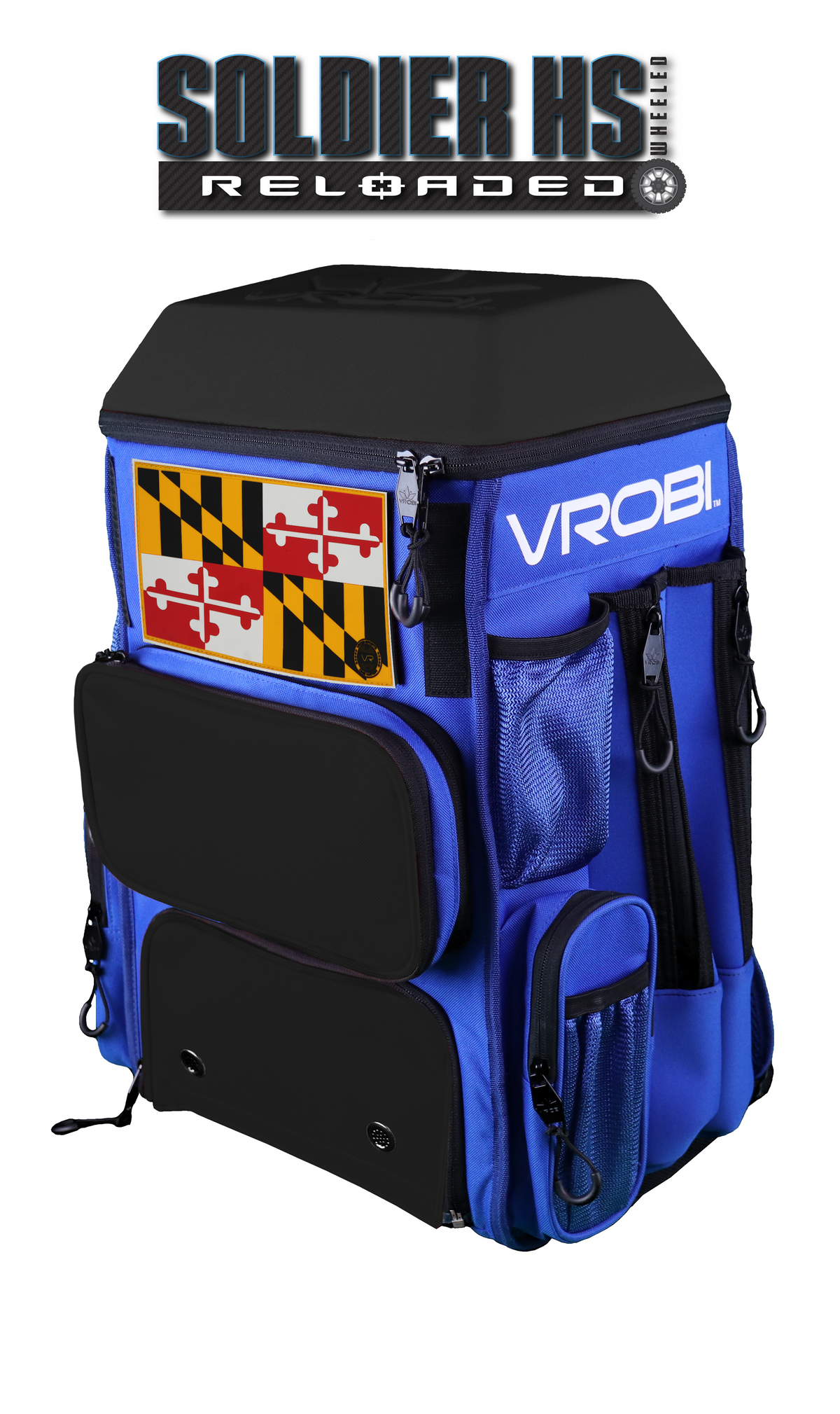 SOLDIER HS RELOADED ONE NATION STATE SERIES WHEELED BAG