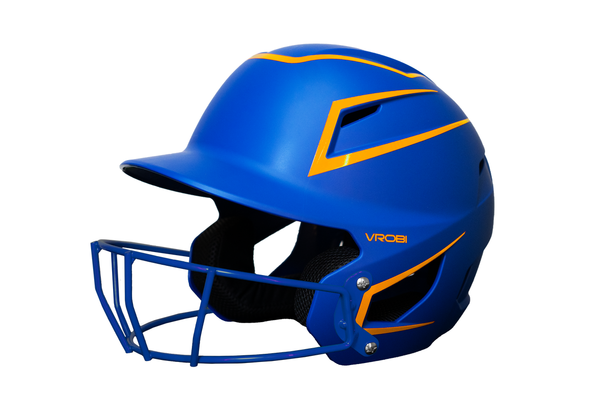 Arsenal Fastpitch Softball Batting Helmet- Two-Tone- Royal Blue