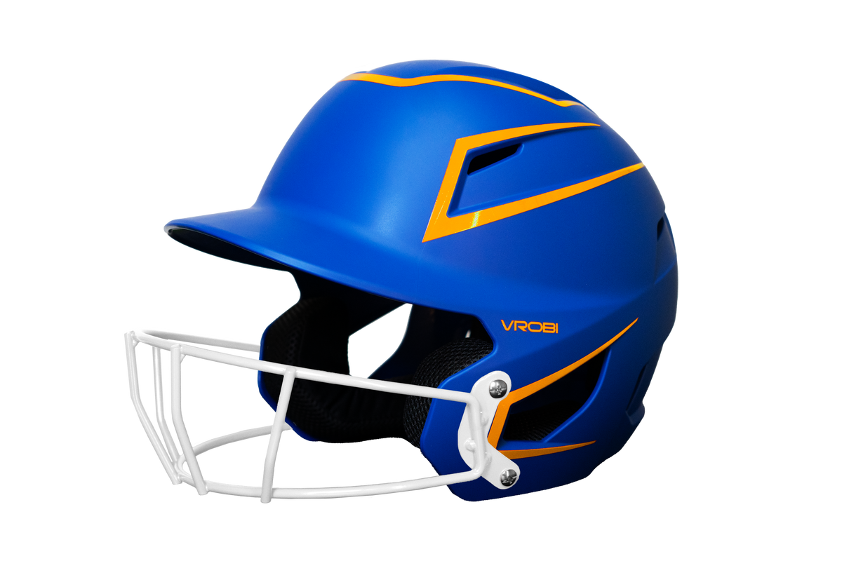 Arsenal Fastpitch Softball Batting Helmet- Two-Tone- Royal Blue