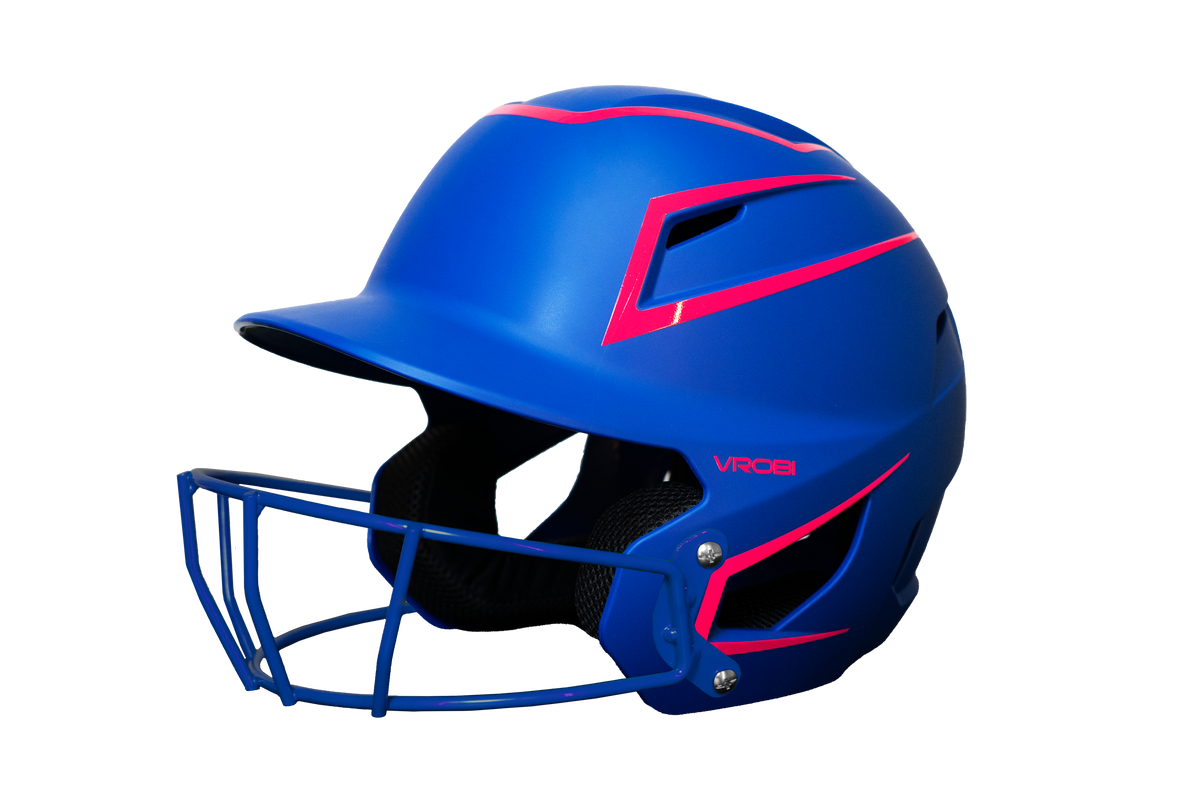 Arsenal Fastpitch Softball Batting Helmet- Two-Tone- Royal Blue