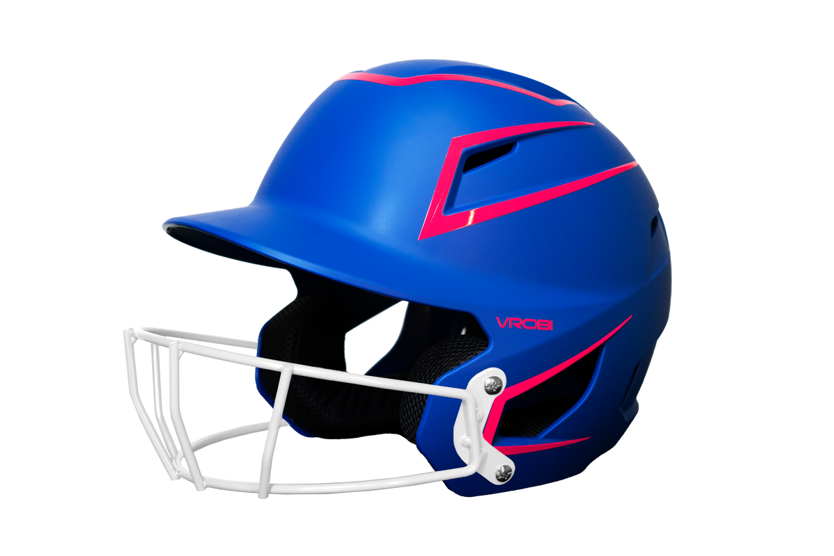 Arsenal Fastpitch Softball Batting Helmet- Two-Tone- Royal Blue