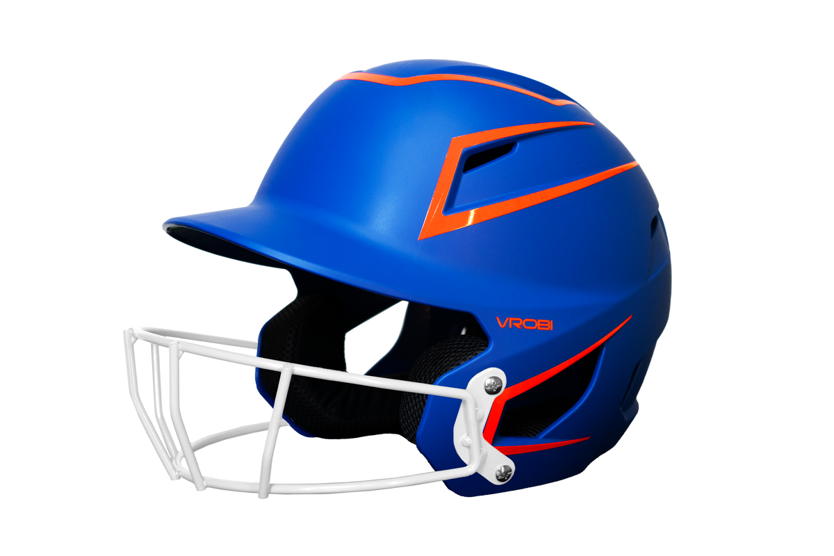 Arsenal Fastpitch Softball Batting Helmet- Two-Tone- Royal Blue
