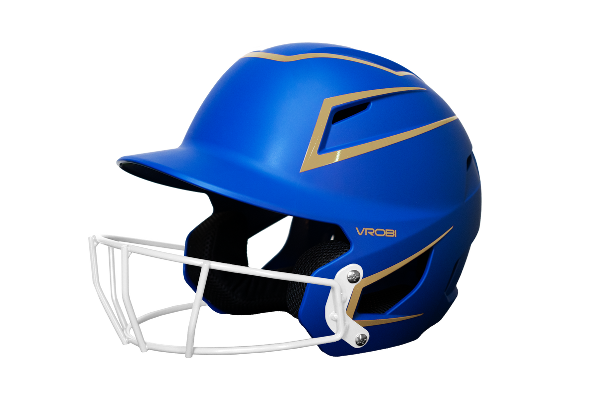 Arsenal Fastpitch Softball Batting Helmet- Two-Tone- Royal Blue