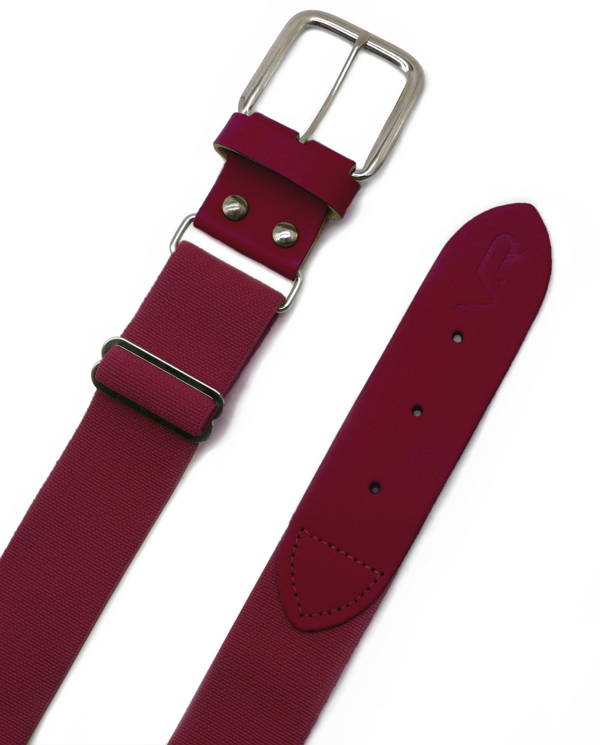 Maroon Baseball and Softball Belt