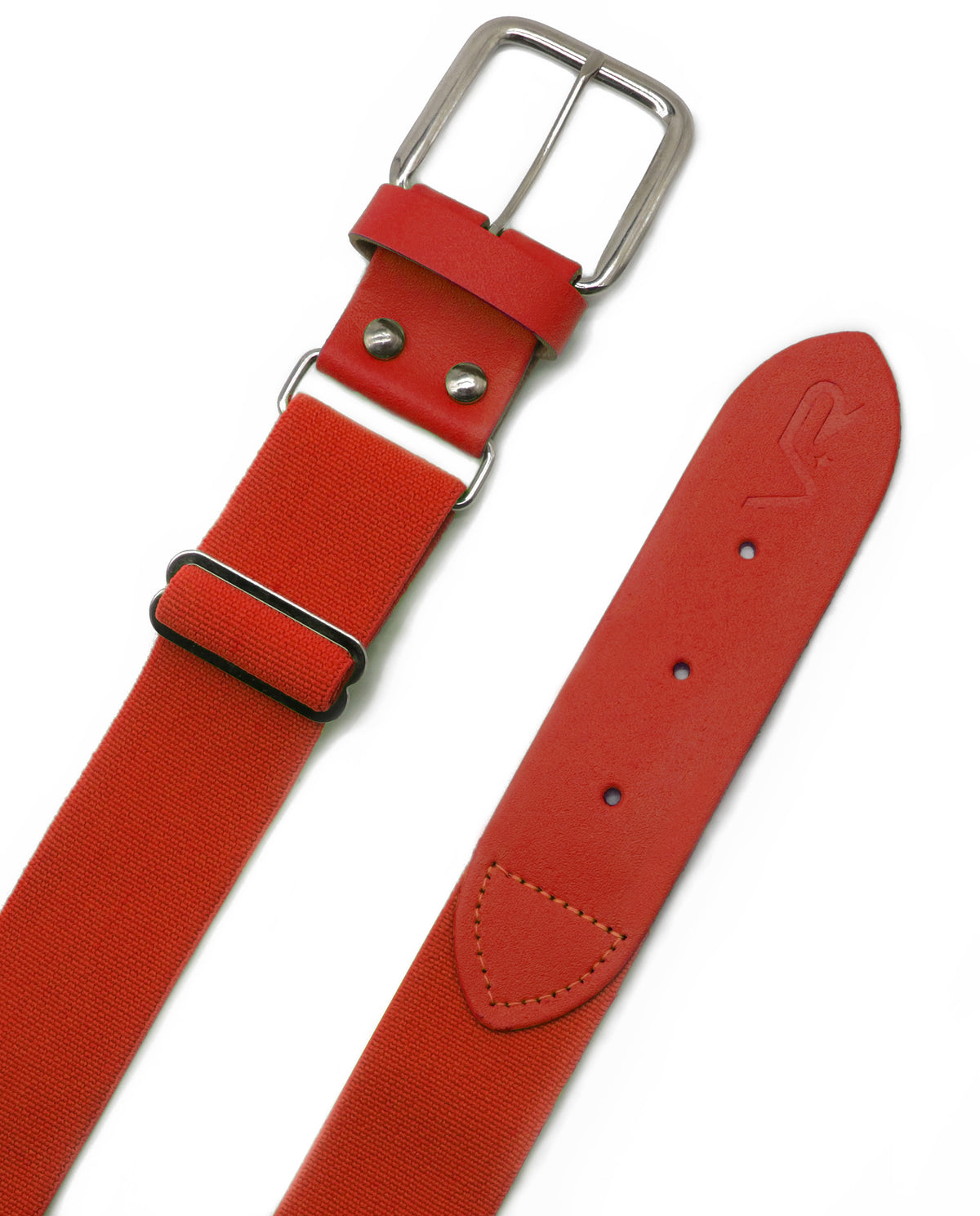 Red Baseball and Softball Belt
