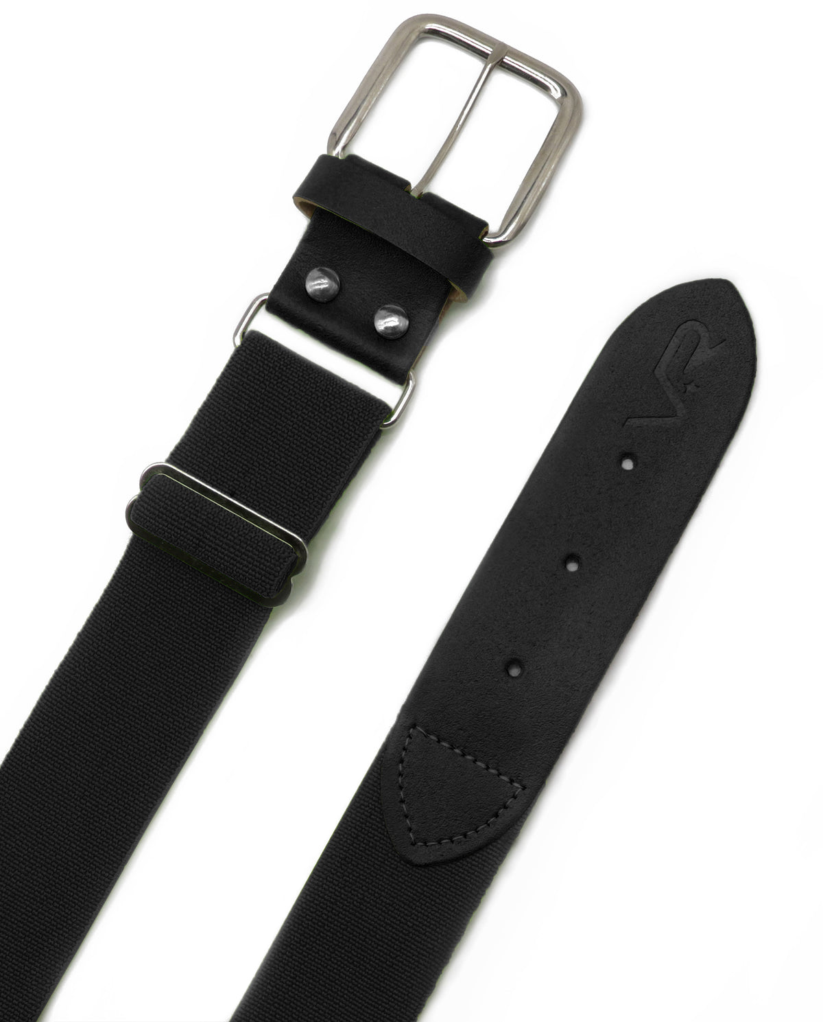 Black Baseball and Softball Belt