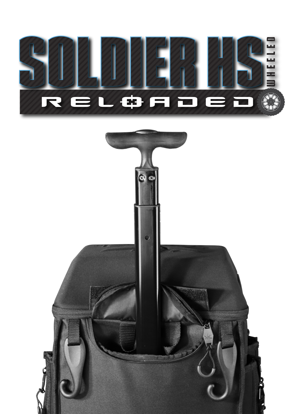 SOLDIER HS RELOADED ONE NATION STARS AND STRIPES WHEELED BAG