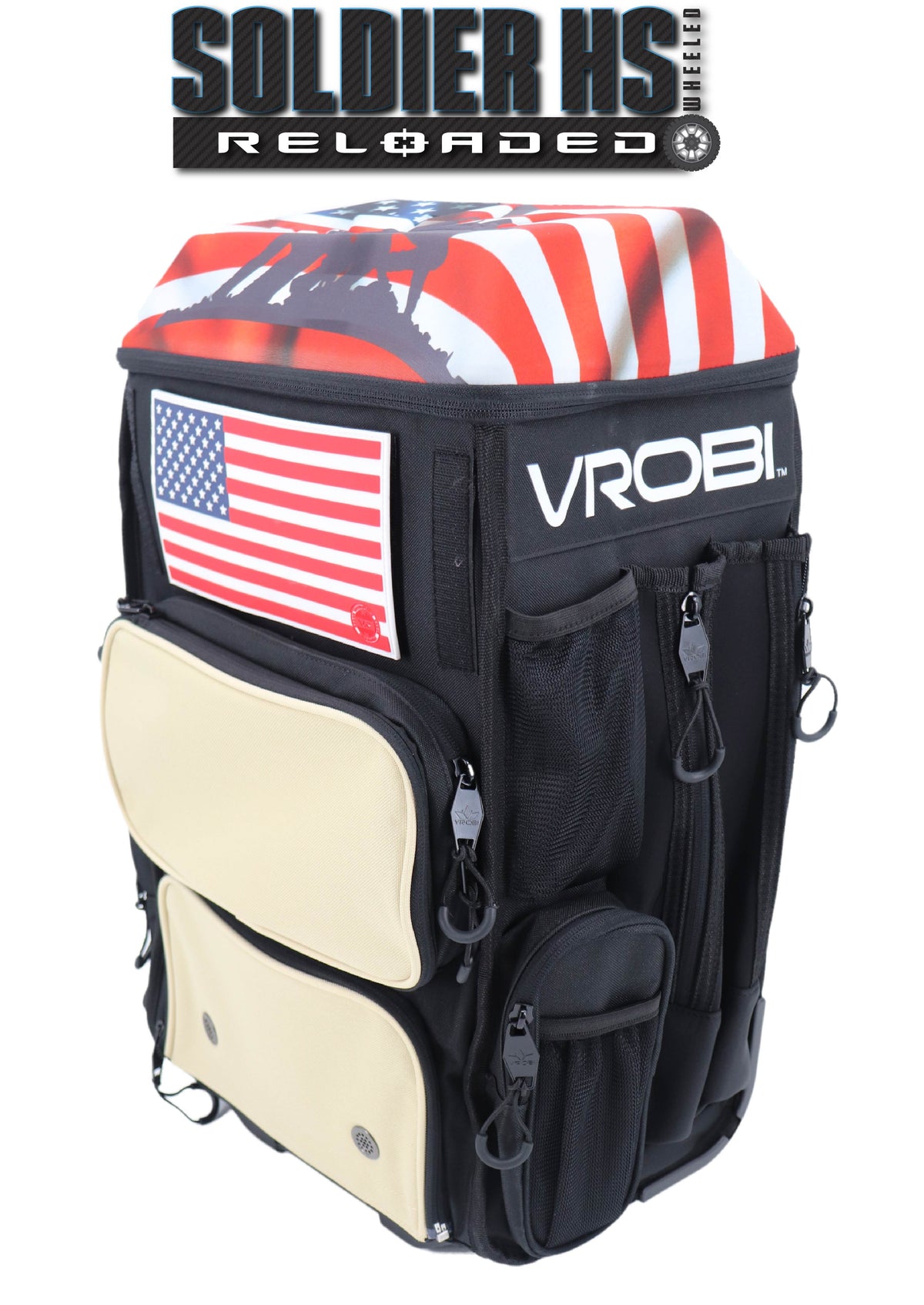 SOLDIER HS RELOADED ONE NATION MILITARY TRIBUTE EDITION WHEELED BAG