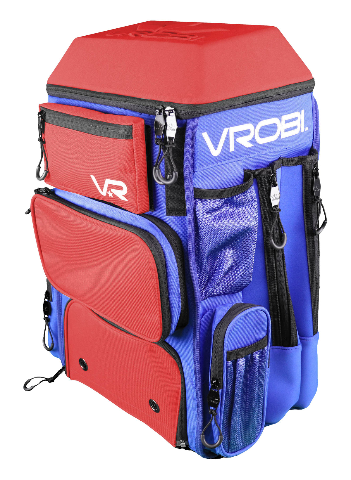 Royal Blue and Red Baseball and Softball Bat Bag