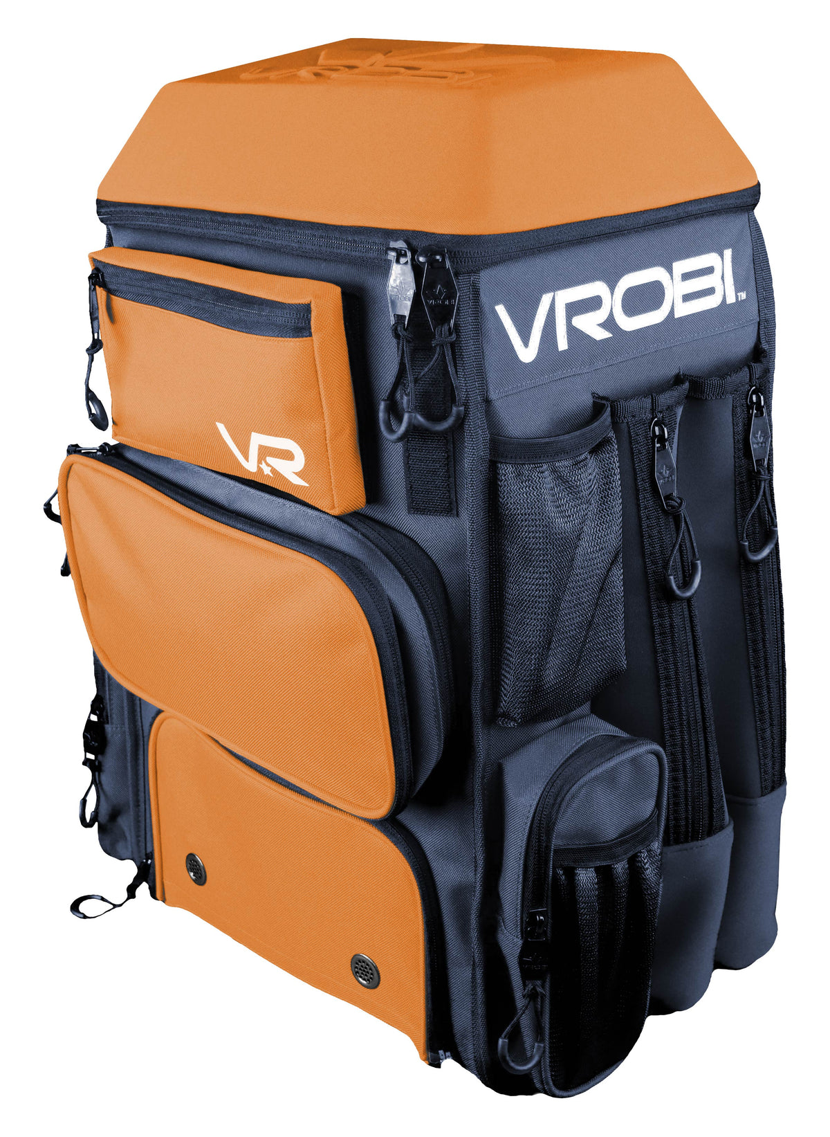 Navy and Orange Baseball and Softball Bat Bag