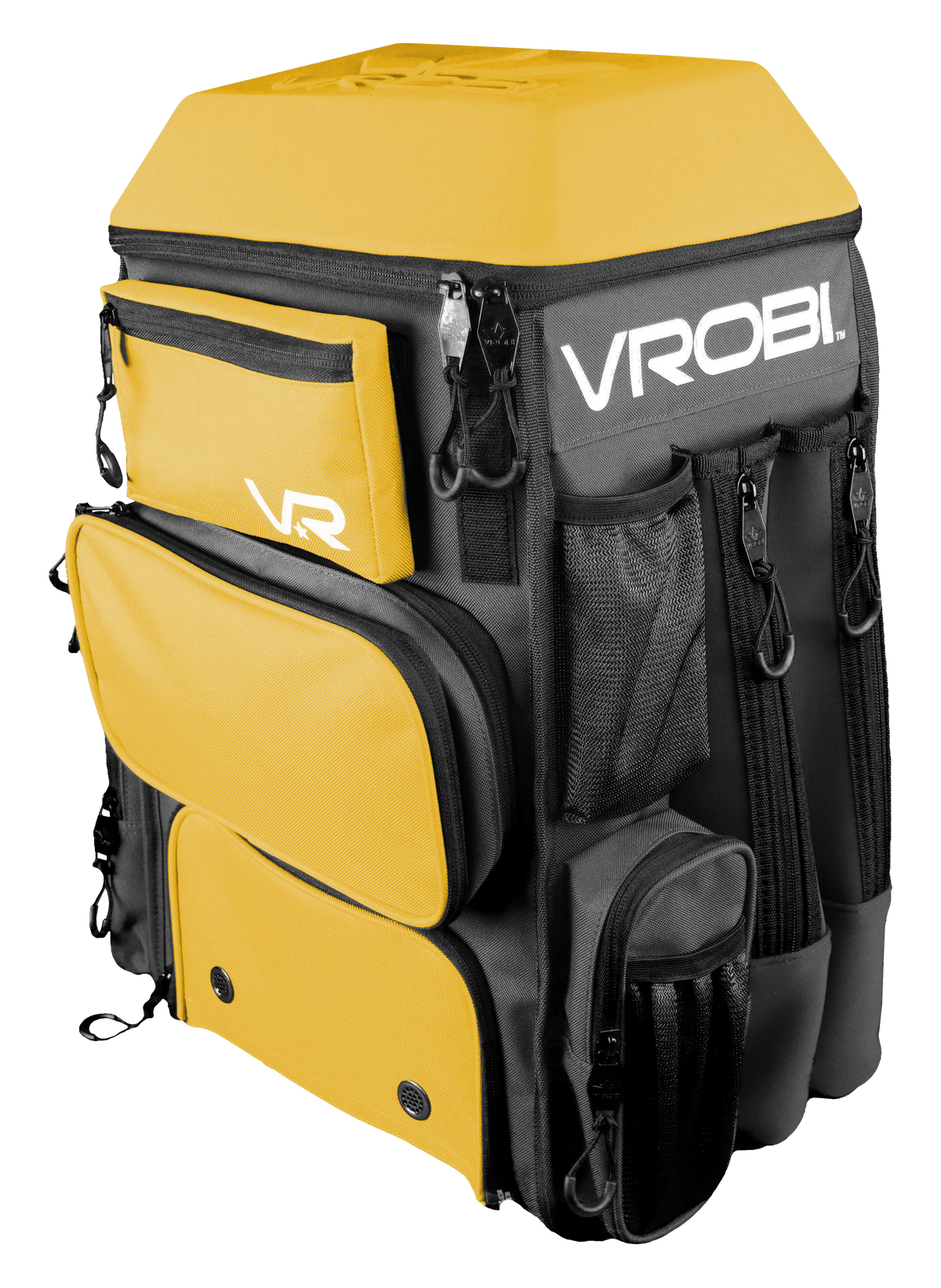 Black and Yellow Baseball and Softball Bat Bag