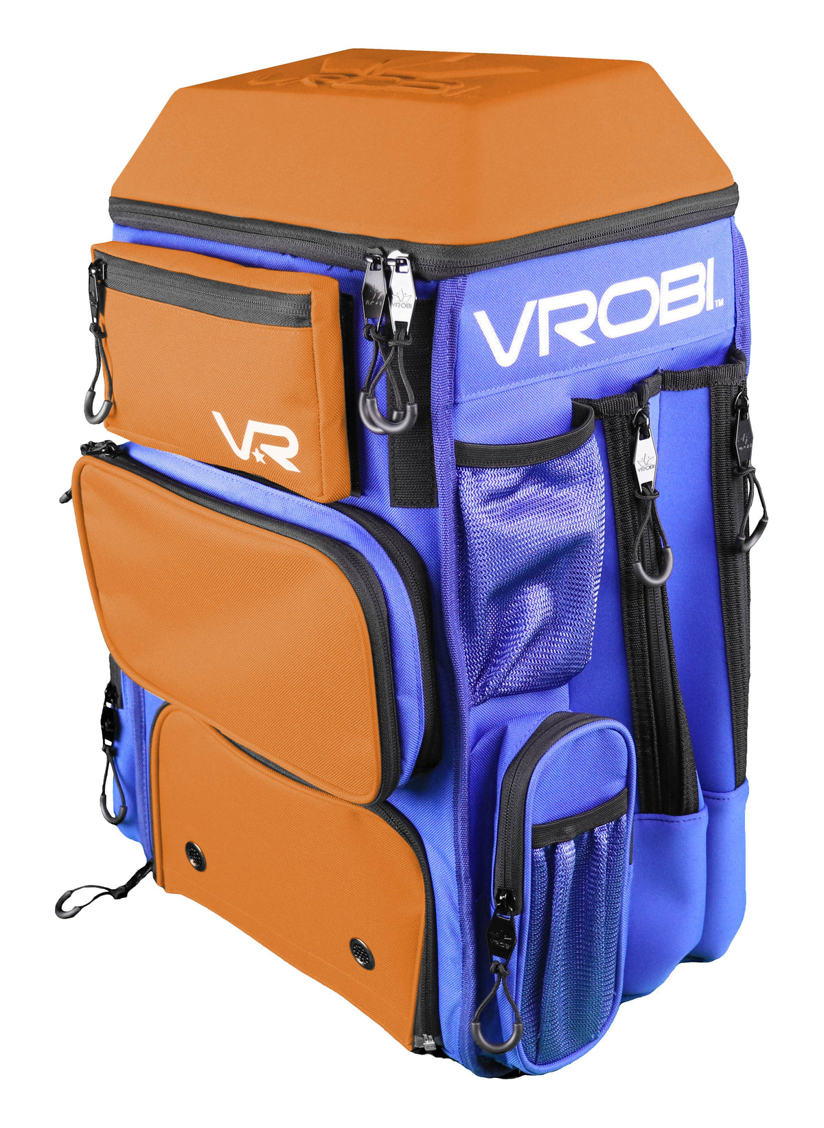 Royal Blue and Orange Baseball and Softball Bat Bag