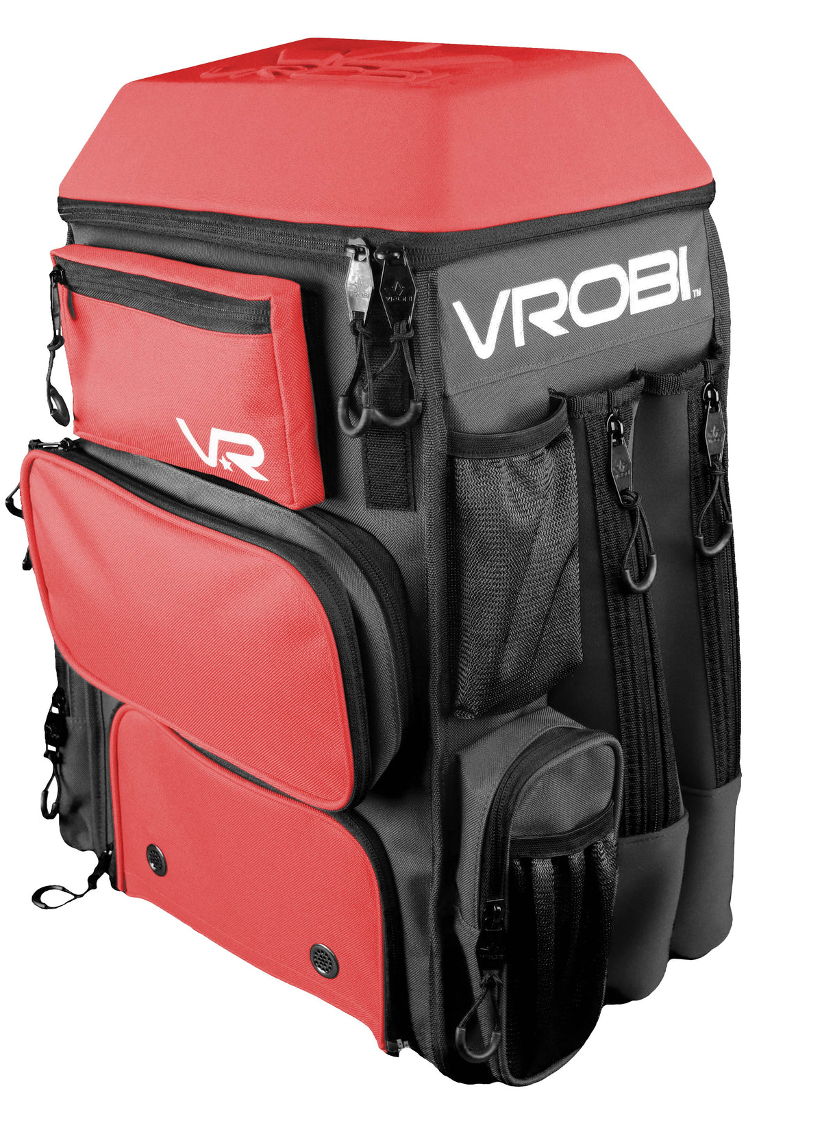 Black and Red Baseball and Softball Bat Bag