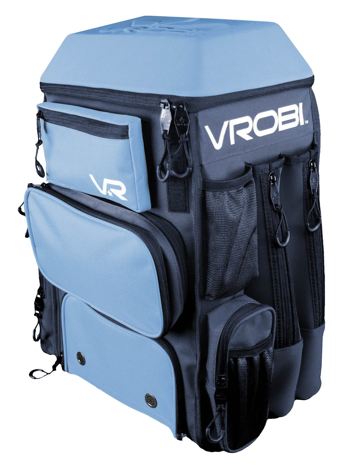 Navy and Columbia Blue Baseball and Softball Bat Bag