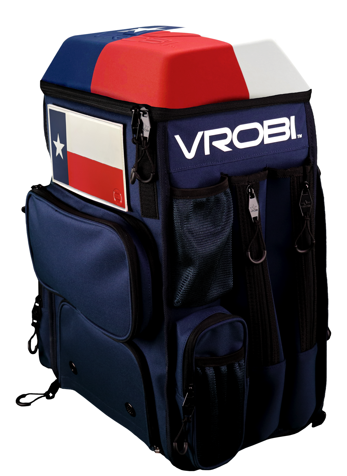 Navy Texas Flag  Baseball and Softball Bat Bag