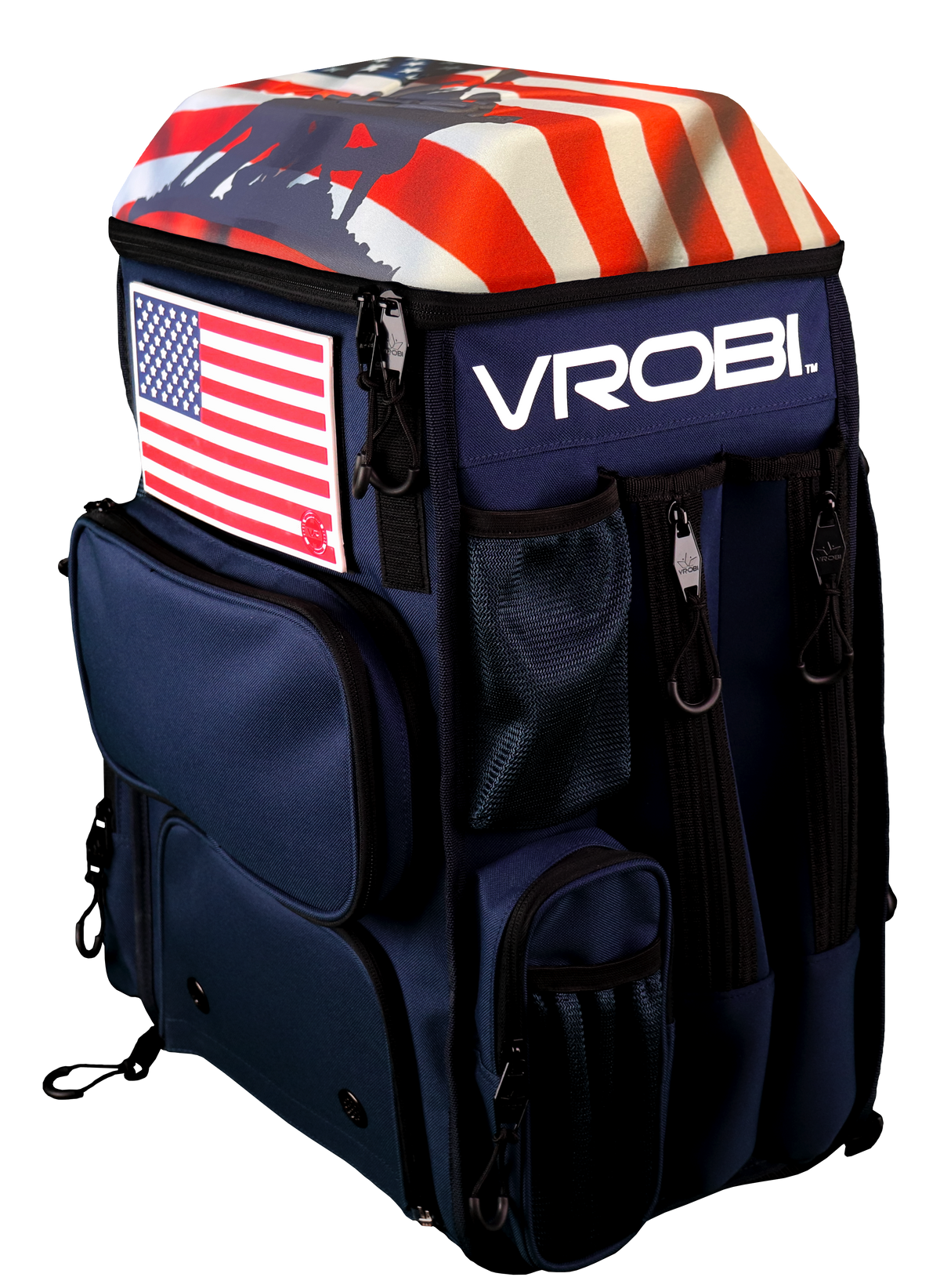 Patriotic Baseball and Softball Navy Bat Bag