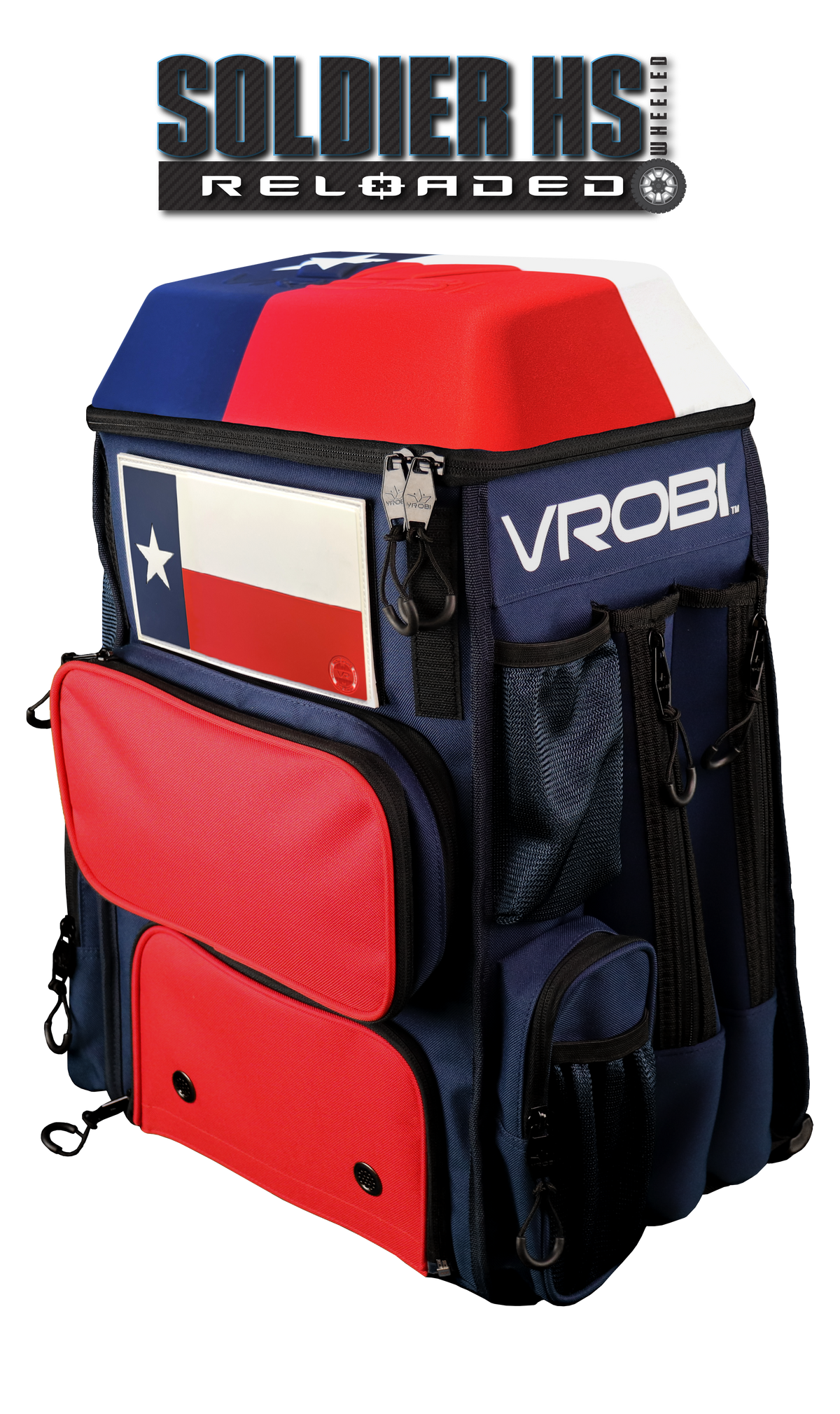 SOLDIER HS RELOADED ONE NATION LONE STAR EDITION WHEELED BAG