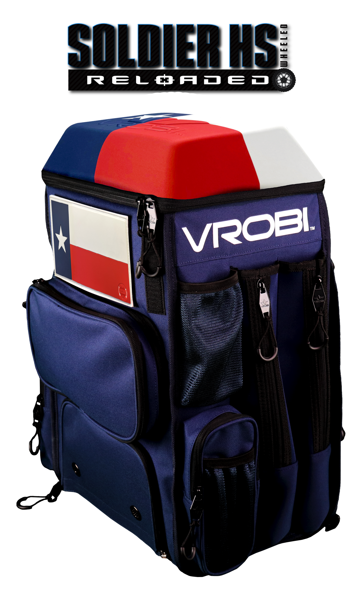 SOLDIER HS RELOADED ONE NATION LONE STAR EDITION WHEELED BAG