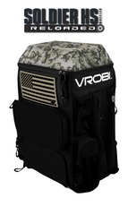SOLDIER HS RELOADED ONE NATION ARMY WOODLAND CAMO WHEELED BAG