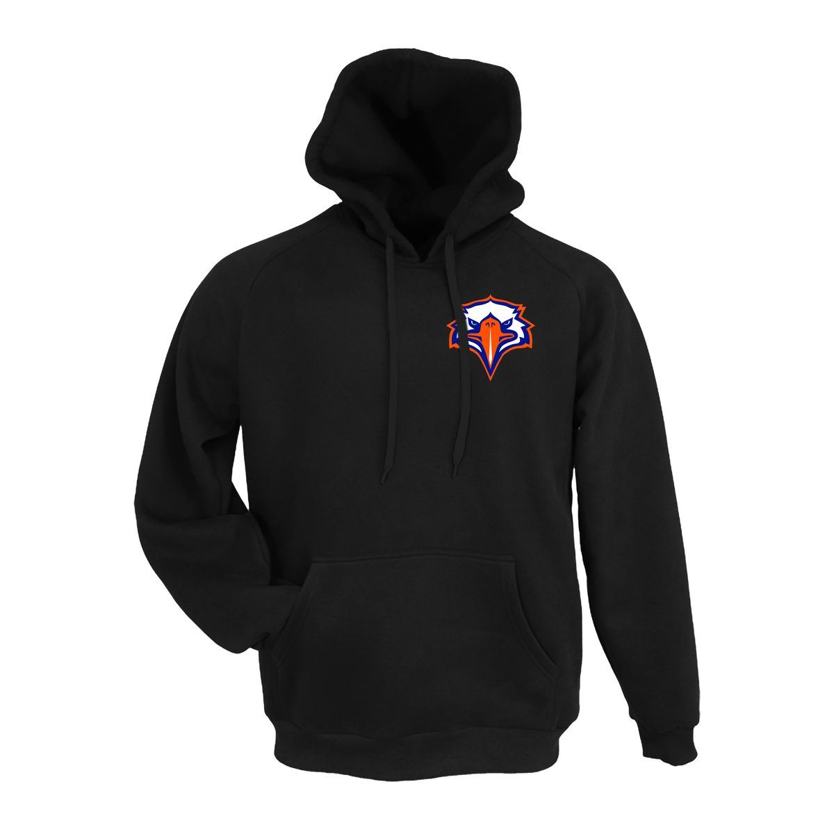 Eagles Elite Fastpitch (Wolf)- Hoodie (Black)