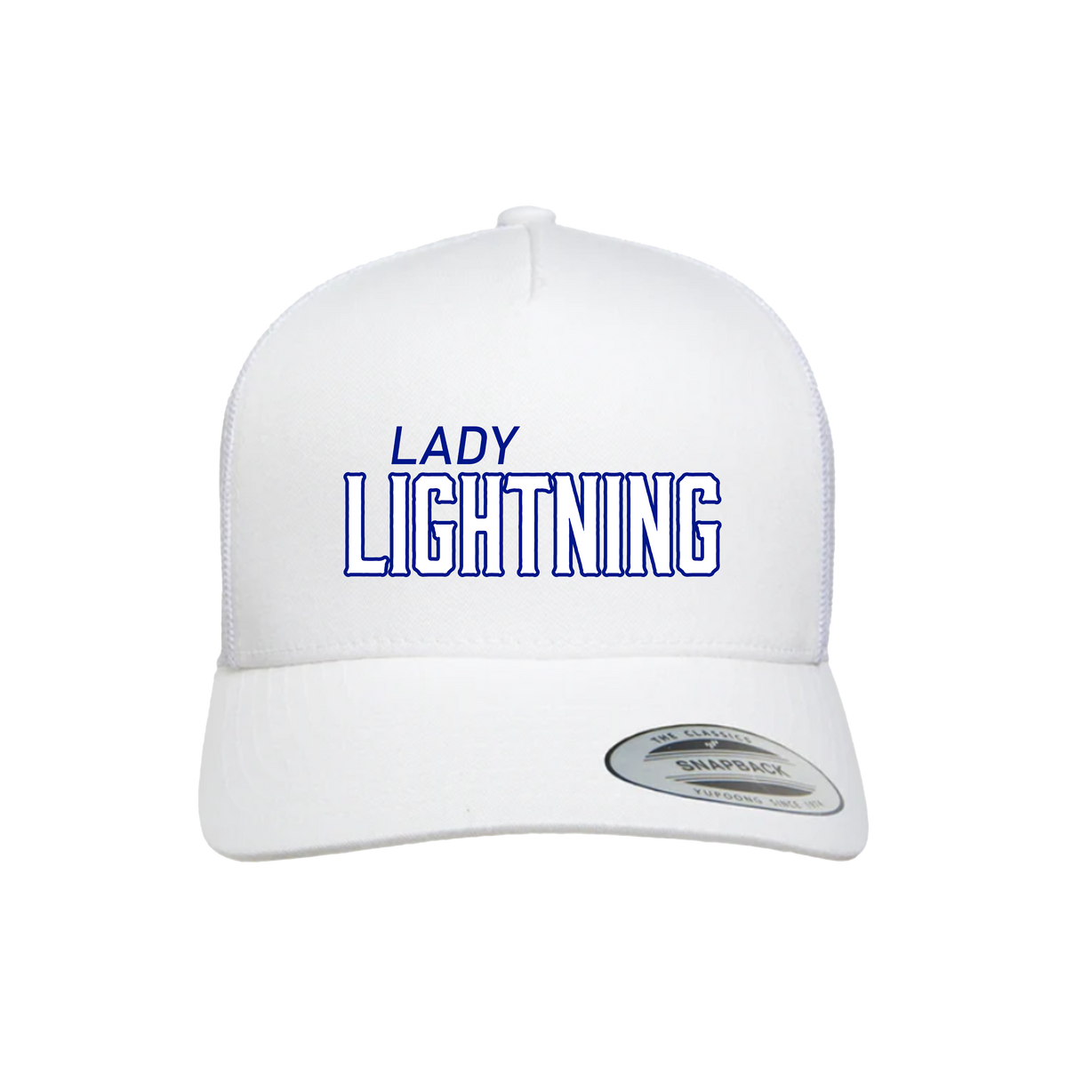 Lady Lightning Fastpitch (Vernon)- Hat 1 (White)