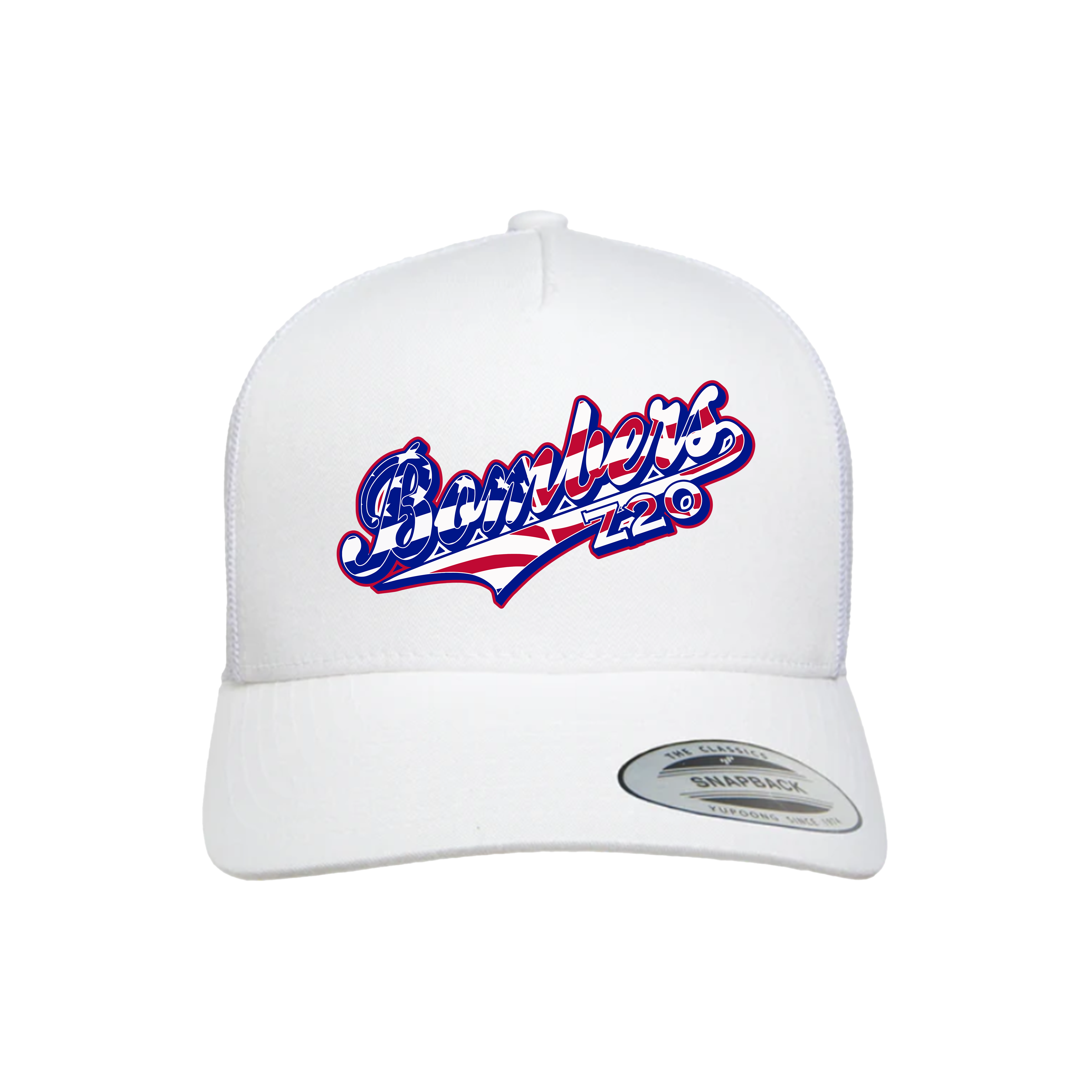 Z20 Bombers Fastpitch (Caby) 2026- Hat 1 (White)