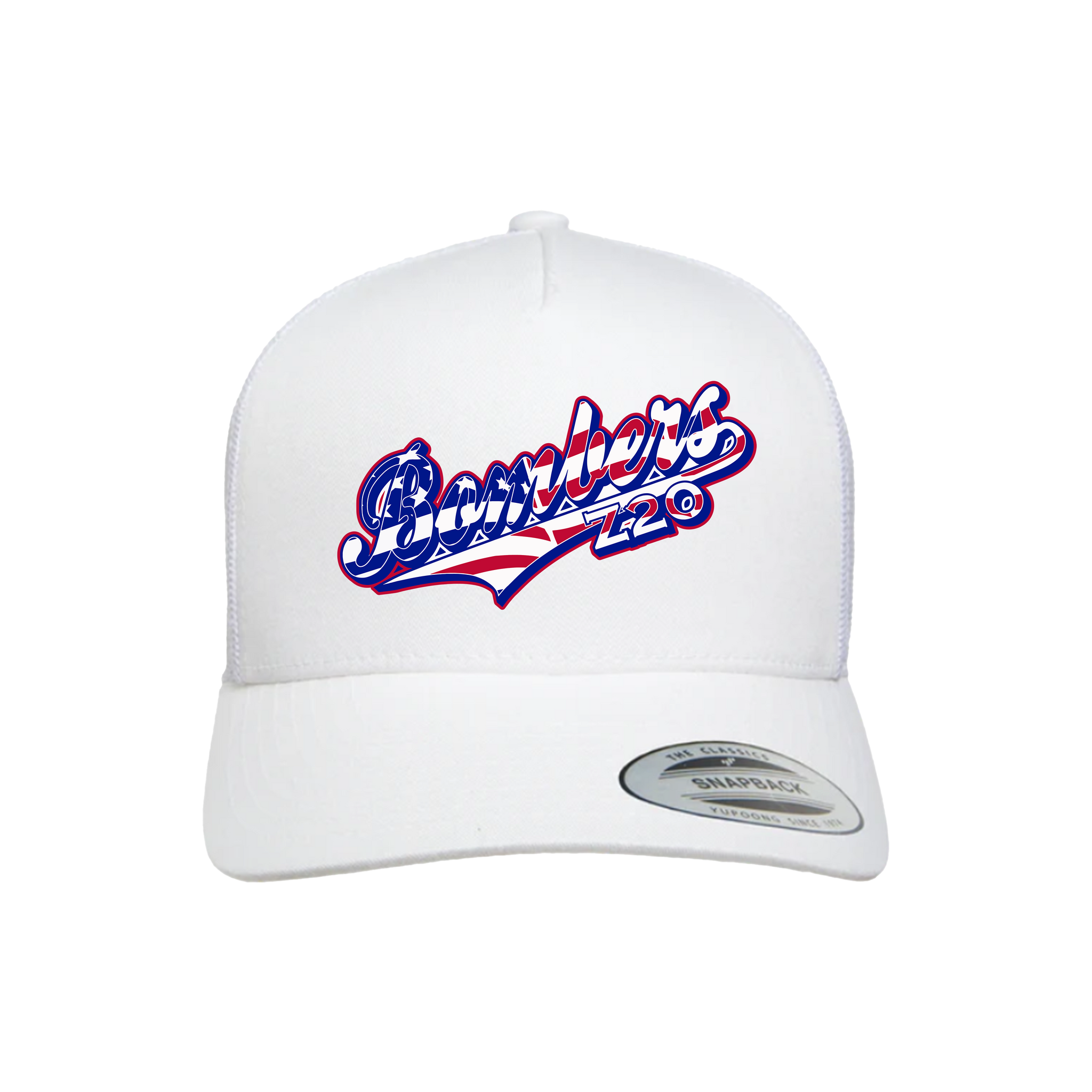 Z20 Bombers Fastpitch (Caby) 2026- Hat 1 (White)