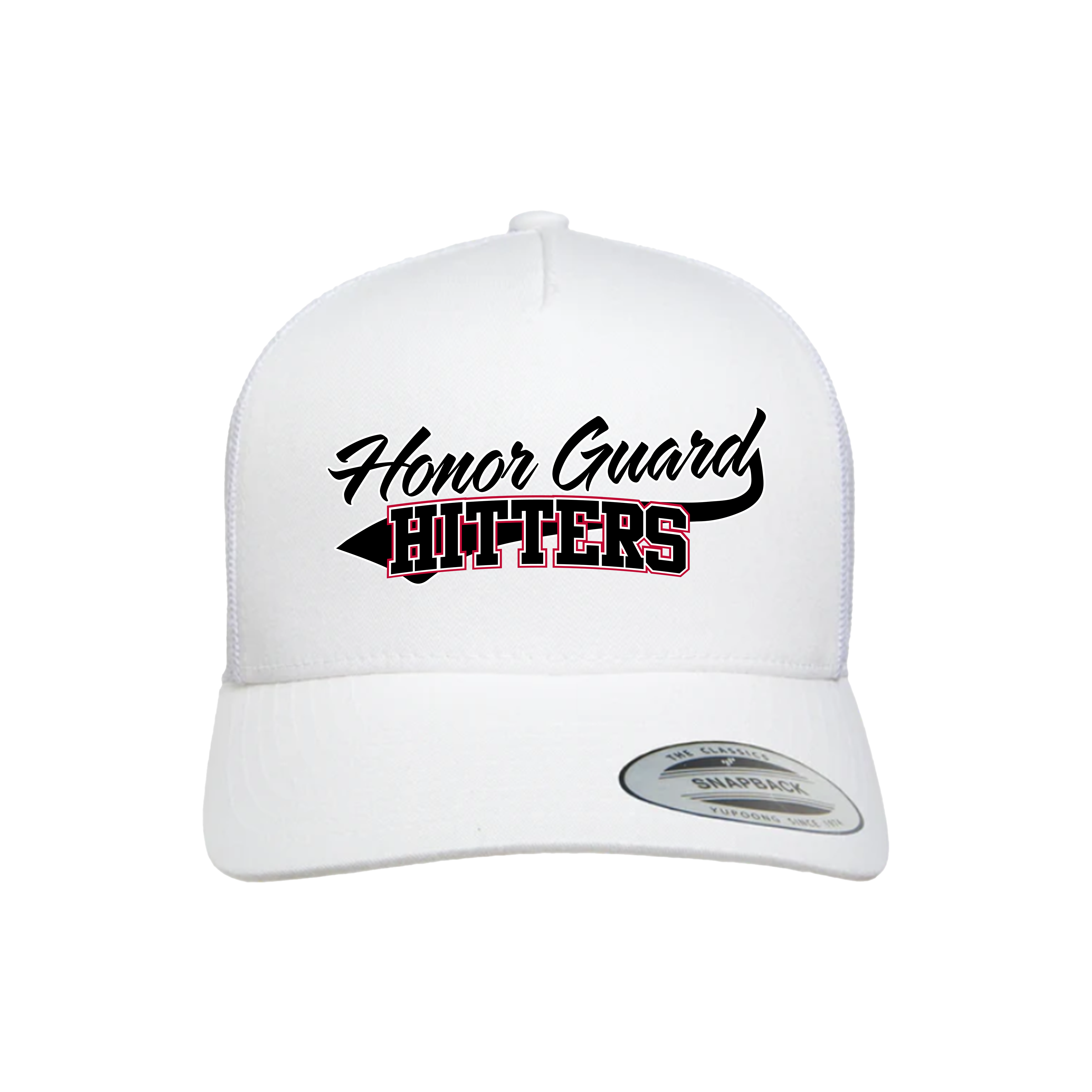 Honor Guard Hitters Fastpitch (Jeffers)- Hat 1 (White)