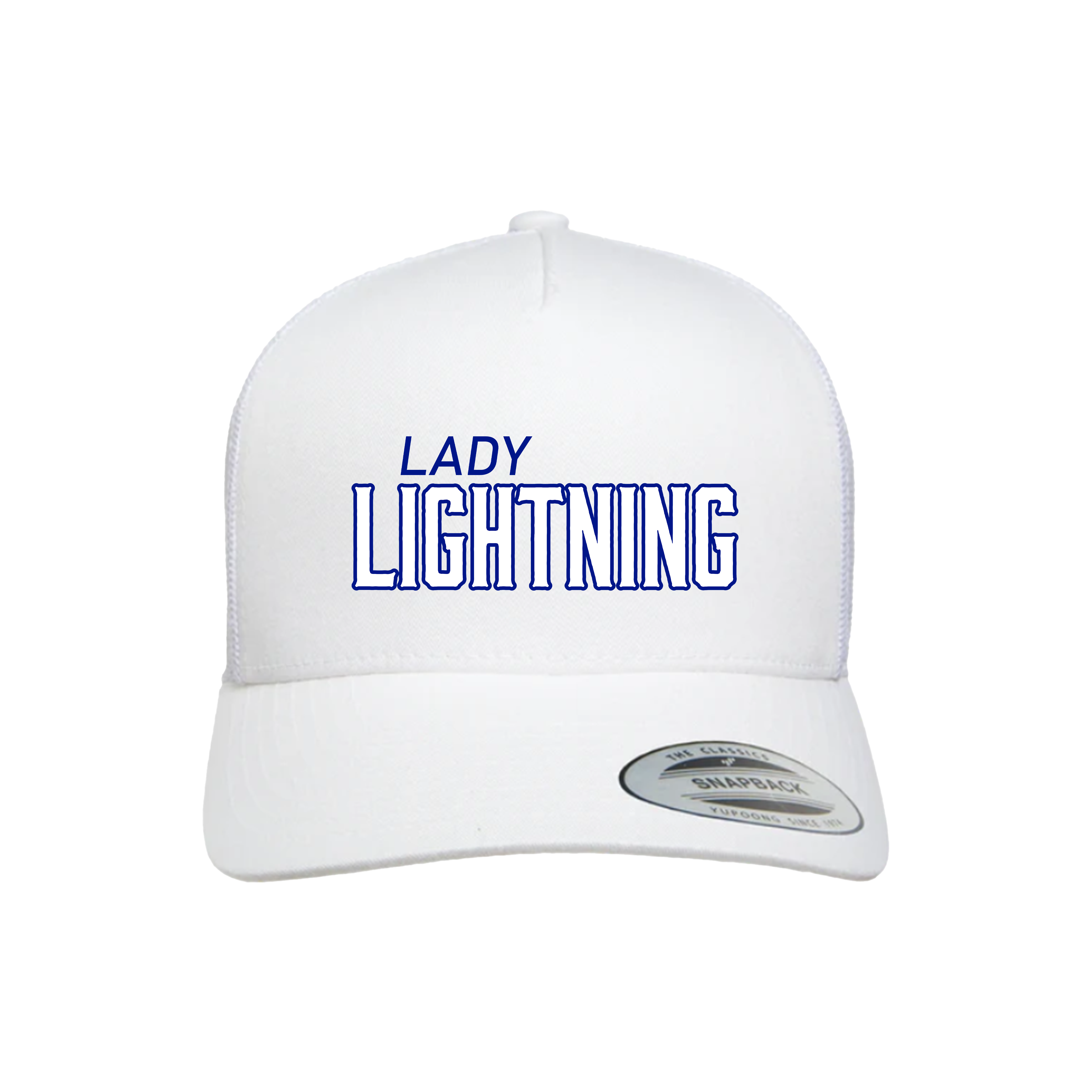 Lady Lightning Fastpitch (Vernon)- Hat 1 (White)