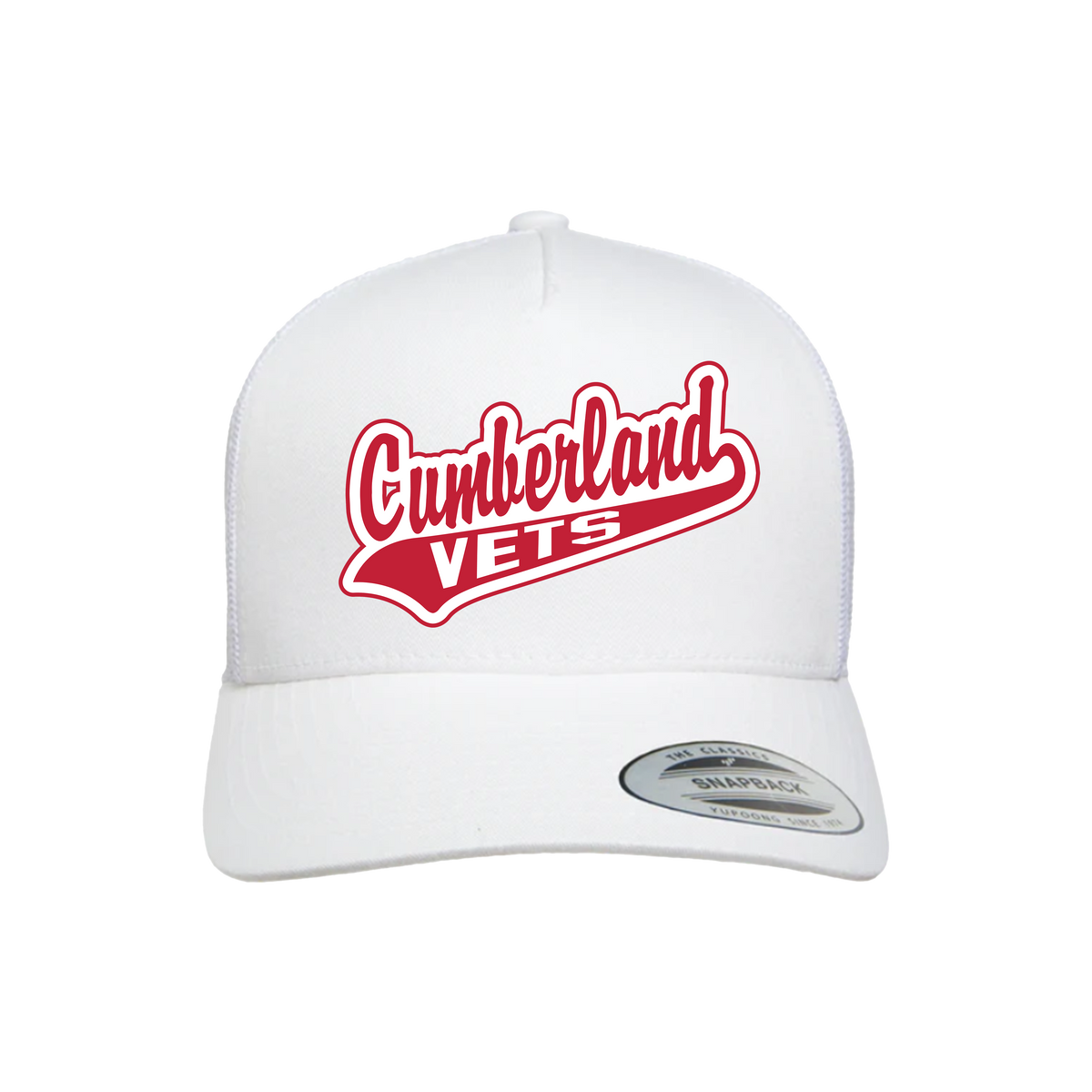 Cumberland Vets Fastpitch (Strohl) 2026- Hat 1 (White)