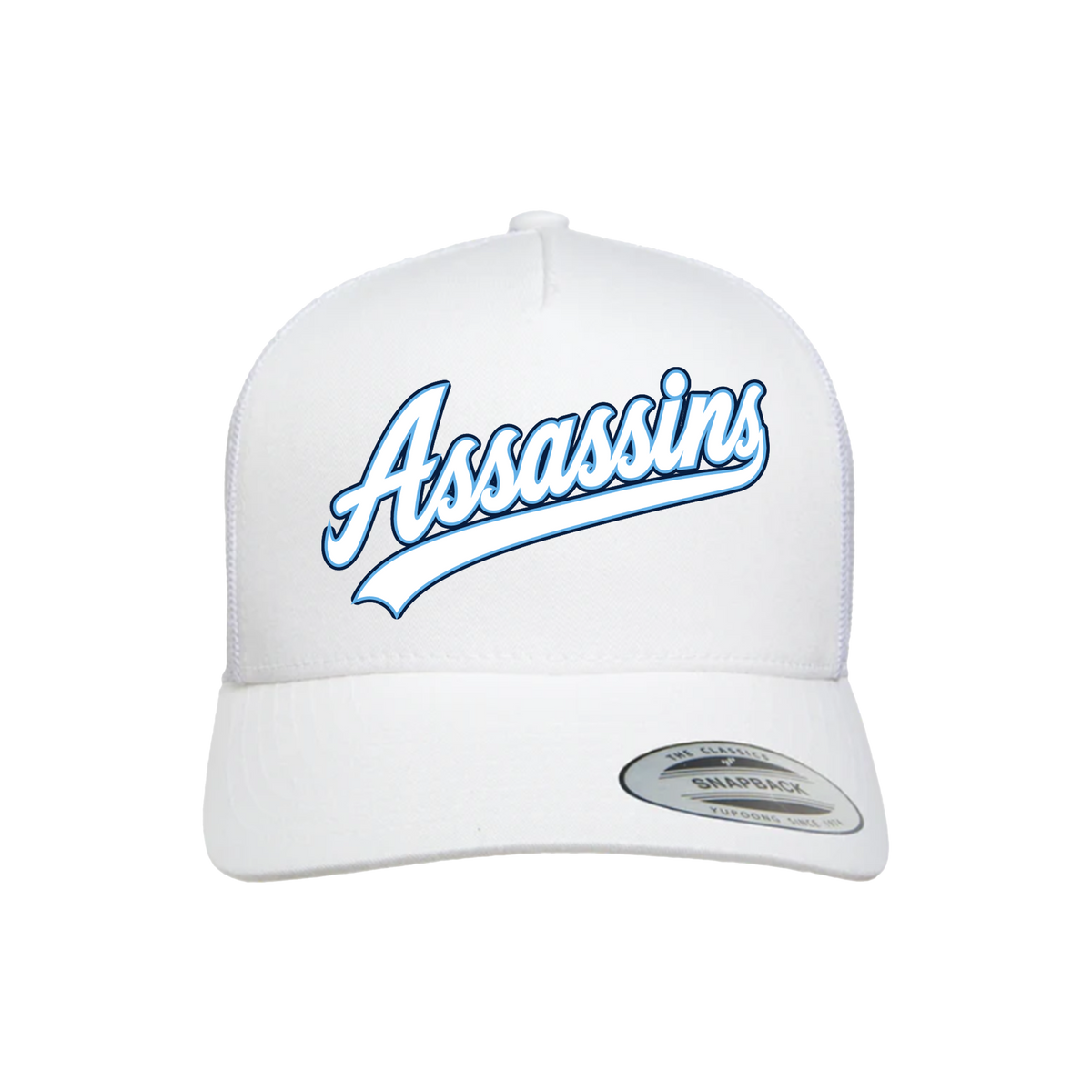 Assassins (Keller) Fastpitch- Hat 1 (White)
