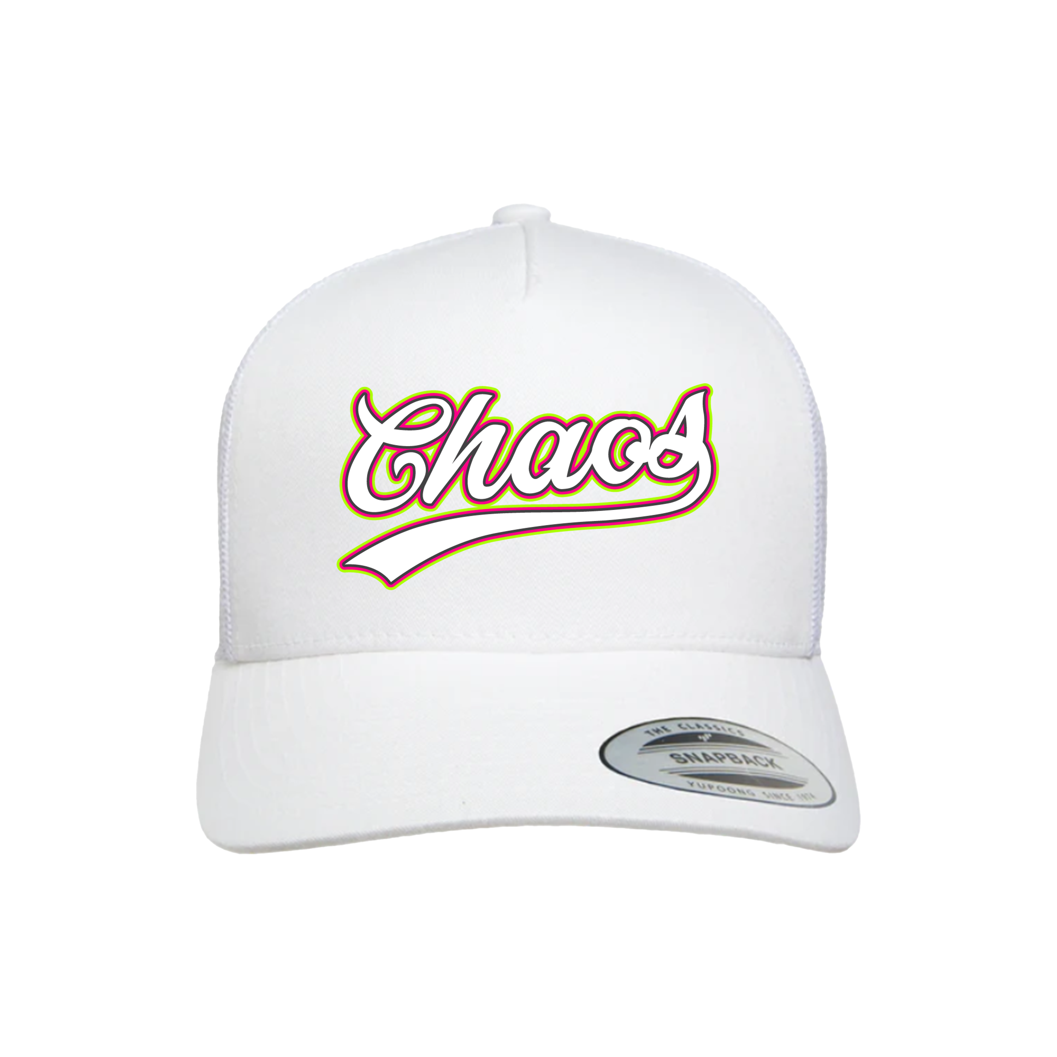 Chaos Fastpitch (Taylor) 2026- Hat 1 (White)