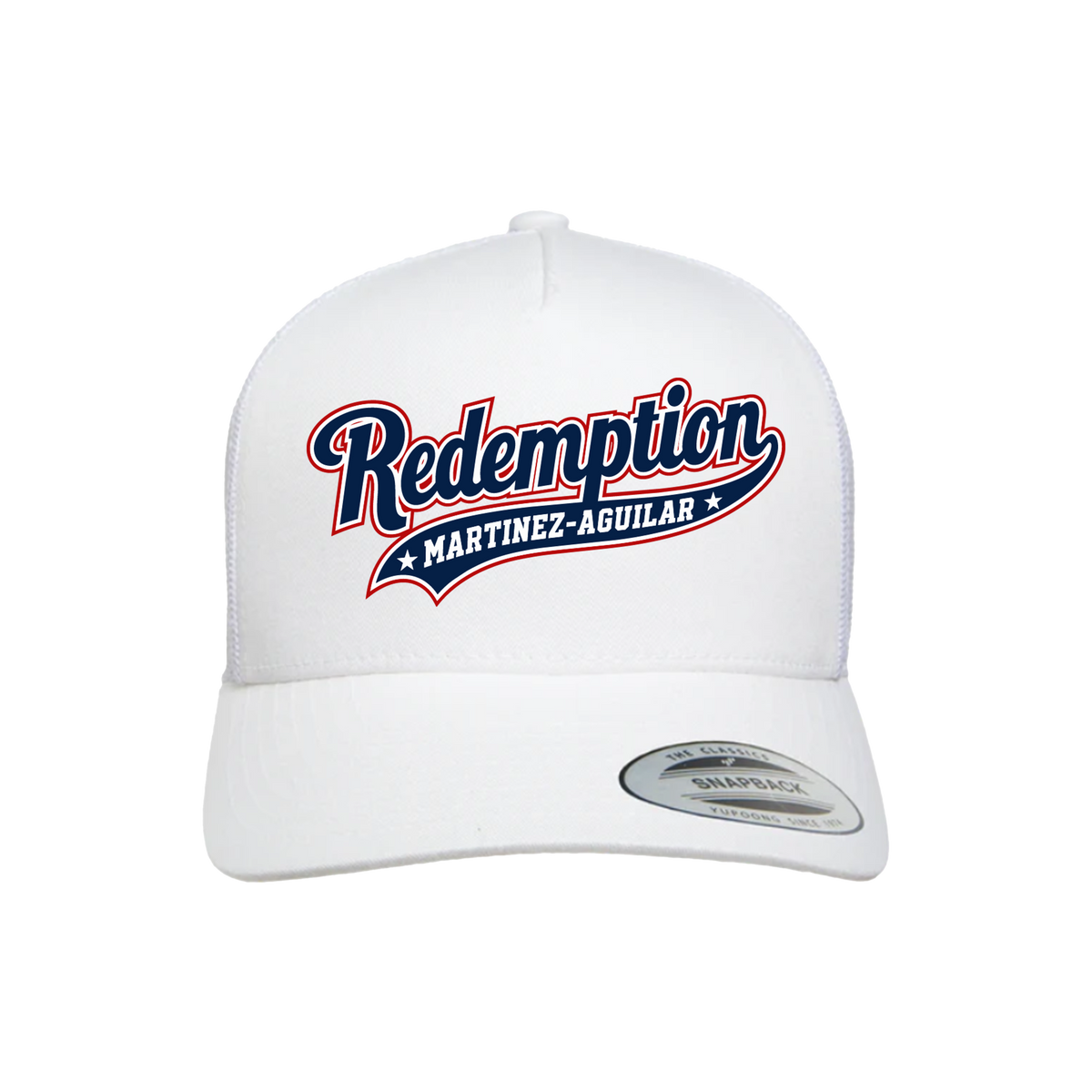 Redemption (Martinez-Aguilar) Fastpitch- Hat 1 (White)